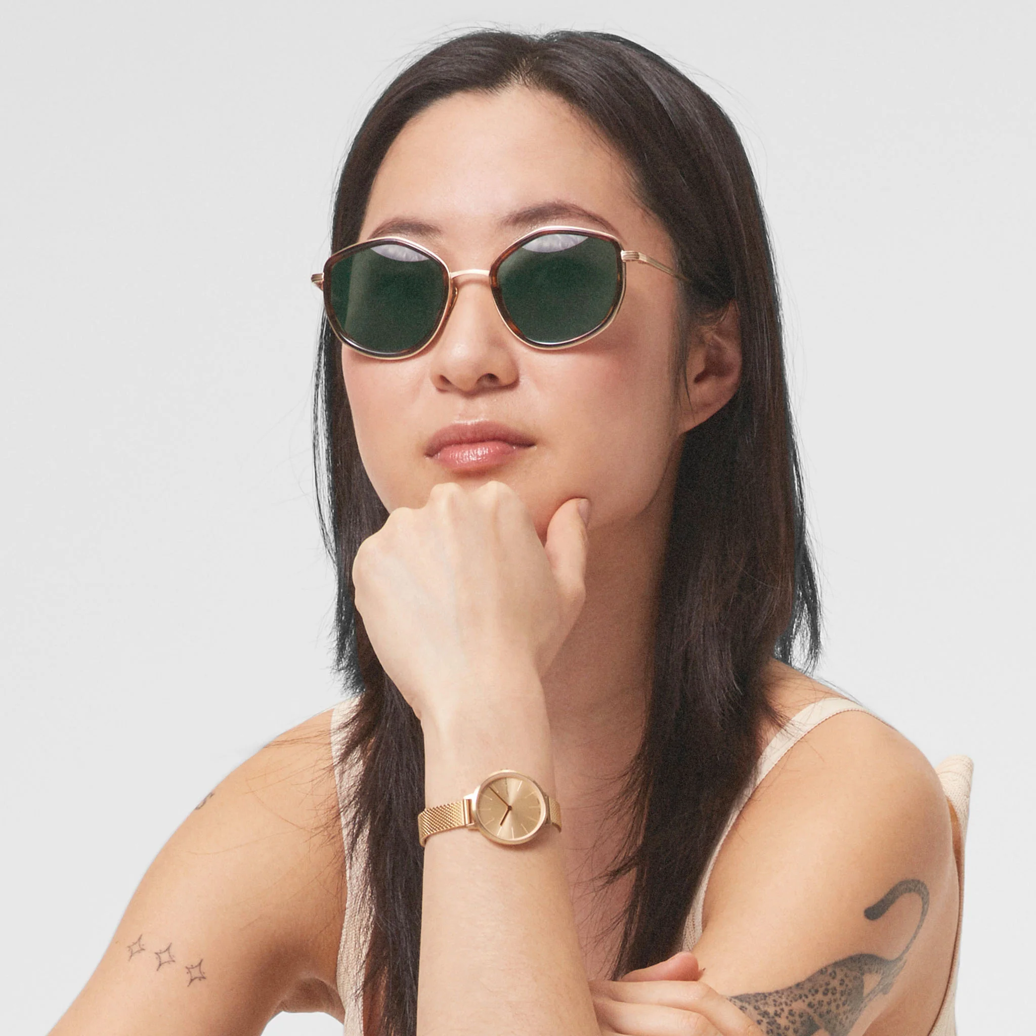 Bit Pop – Gold Tortoise / Green - Image 4