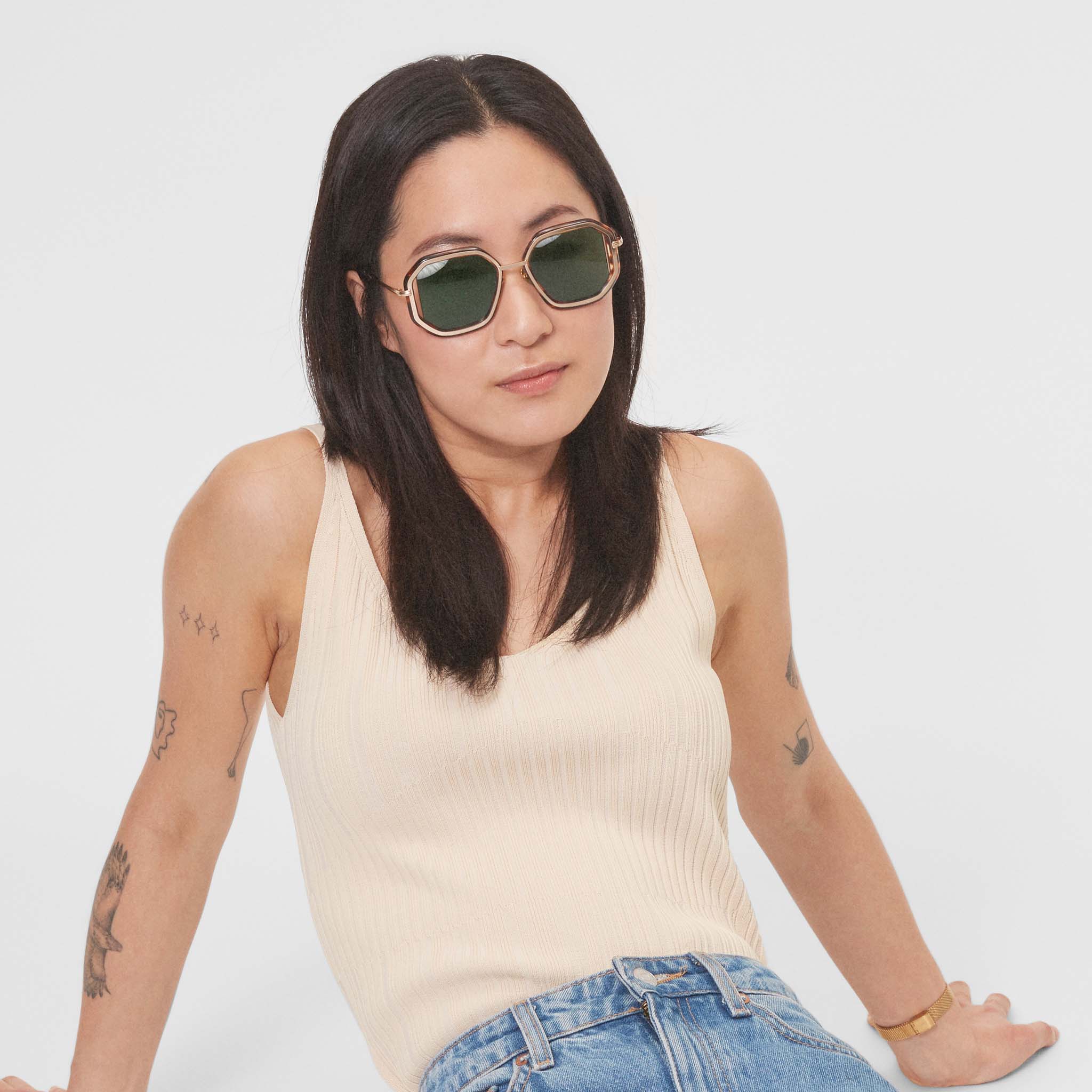 Deep Disco – Gold Tortoise / Green - Image 7