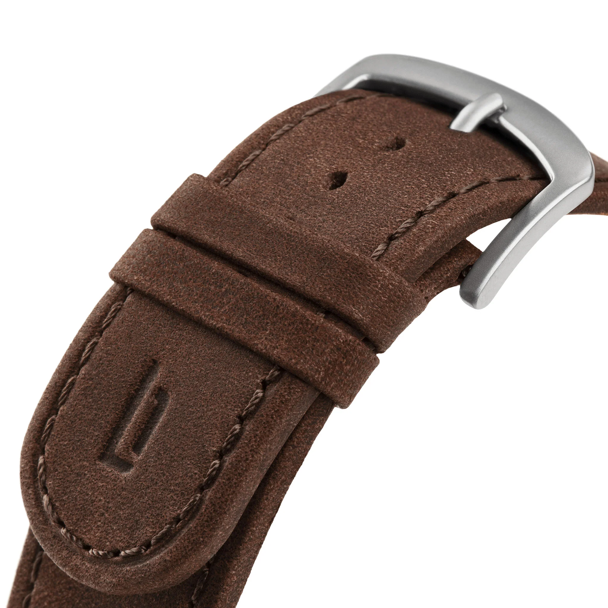 Leather Strap – Dark Brown - Image 2