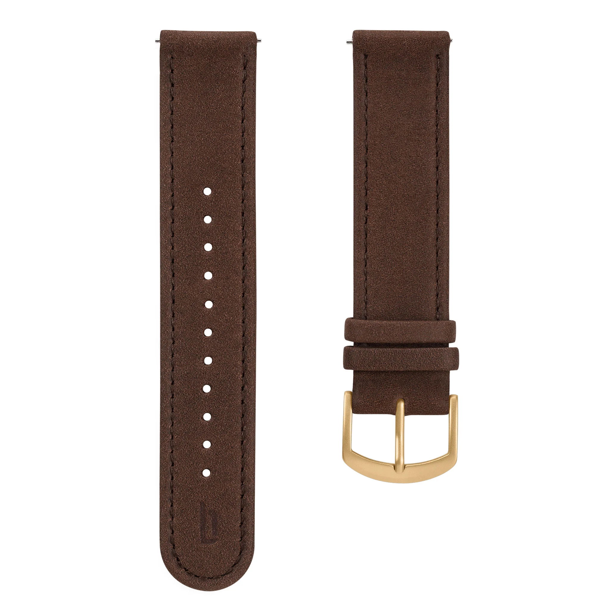 Leather Strap – Dark Brown - Image 3