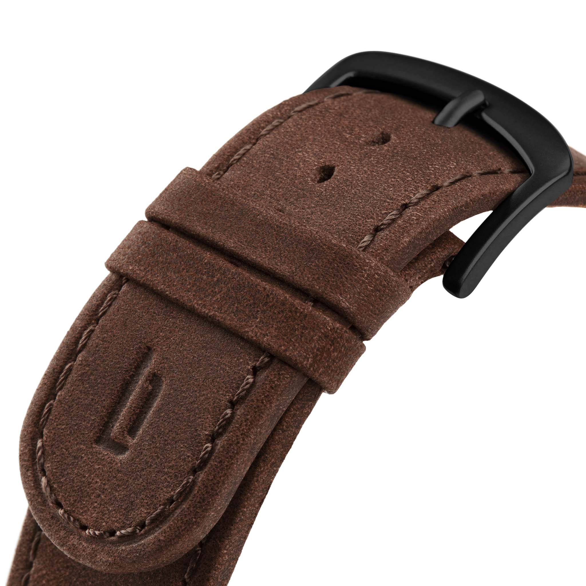 Leather Strap – Dark Brown - Image 2