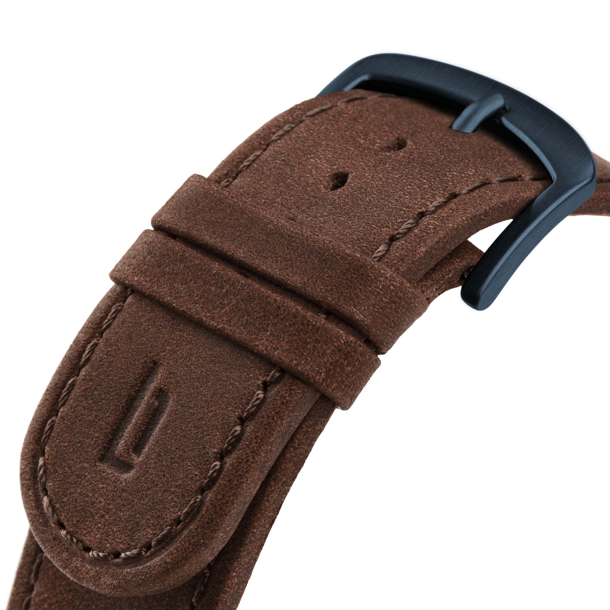 Leather Strap – Dark Brown - Image 2