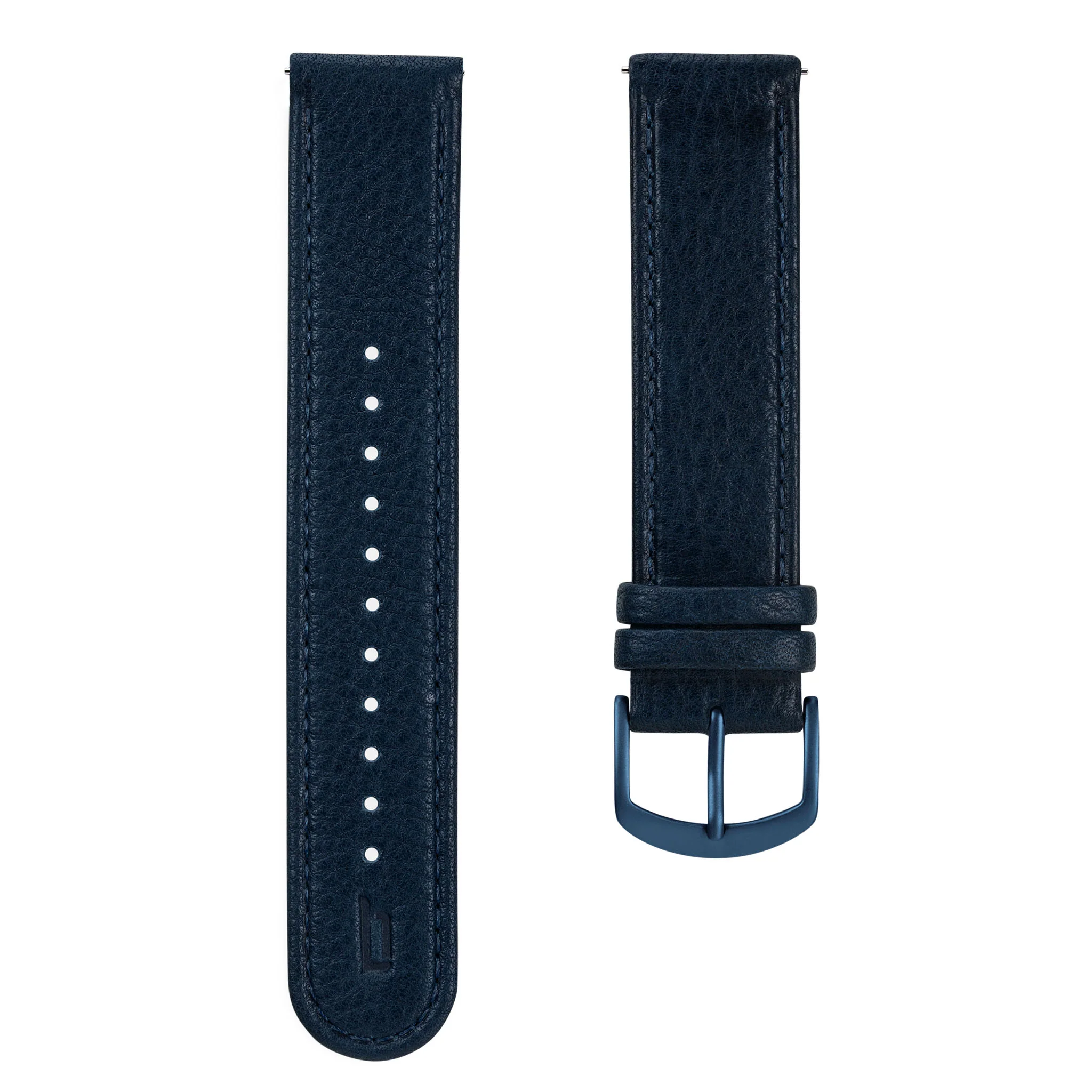 Leather Strap – Dark Blue - Image 3