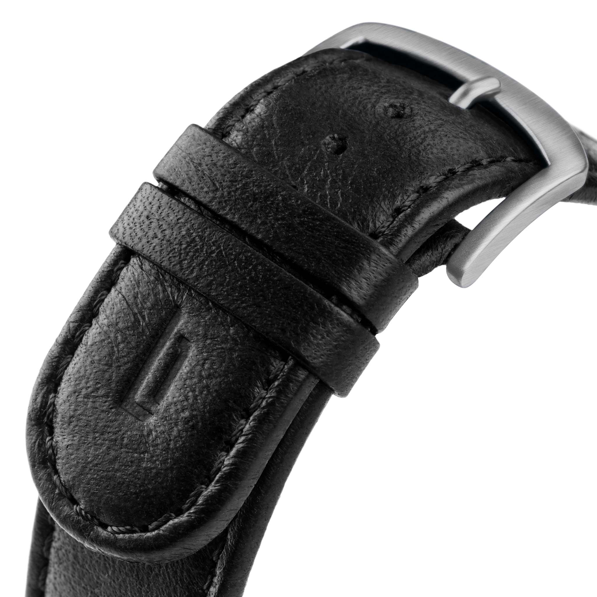 Leather Strap – Black - Image 2