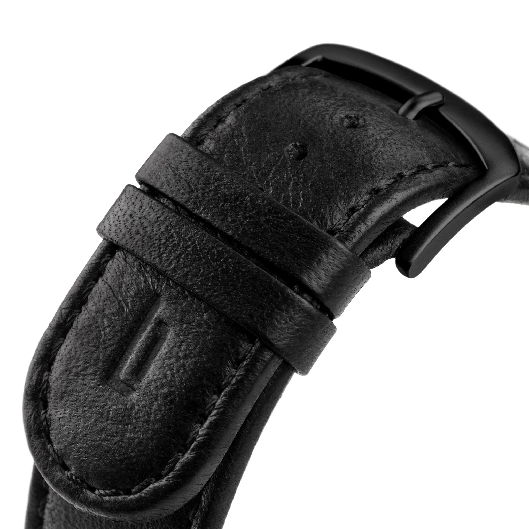 Leather Strap – Black - Image 2