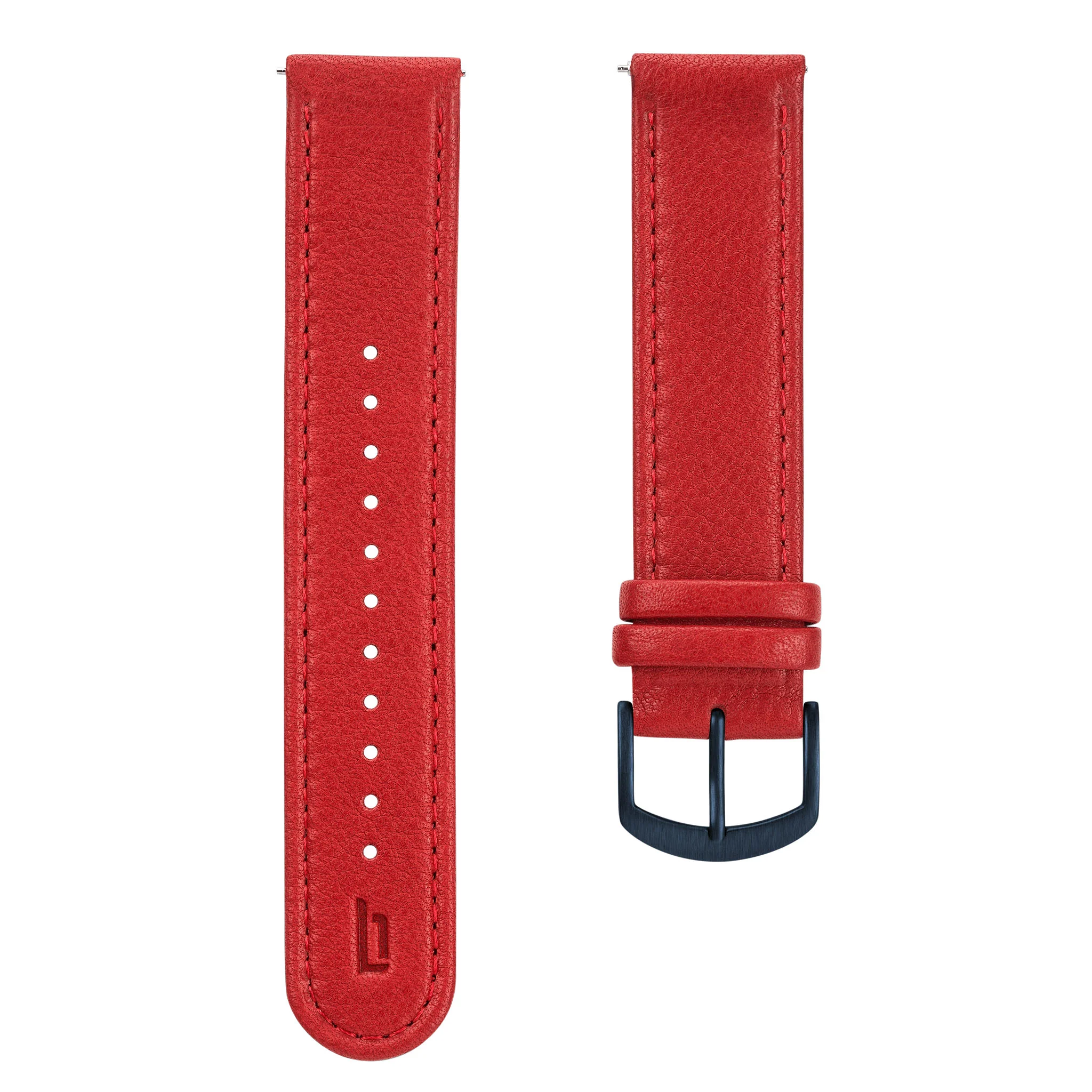 Leather Strap – Red - Image 3