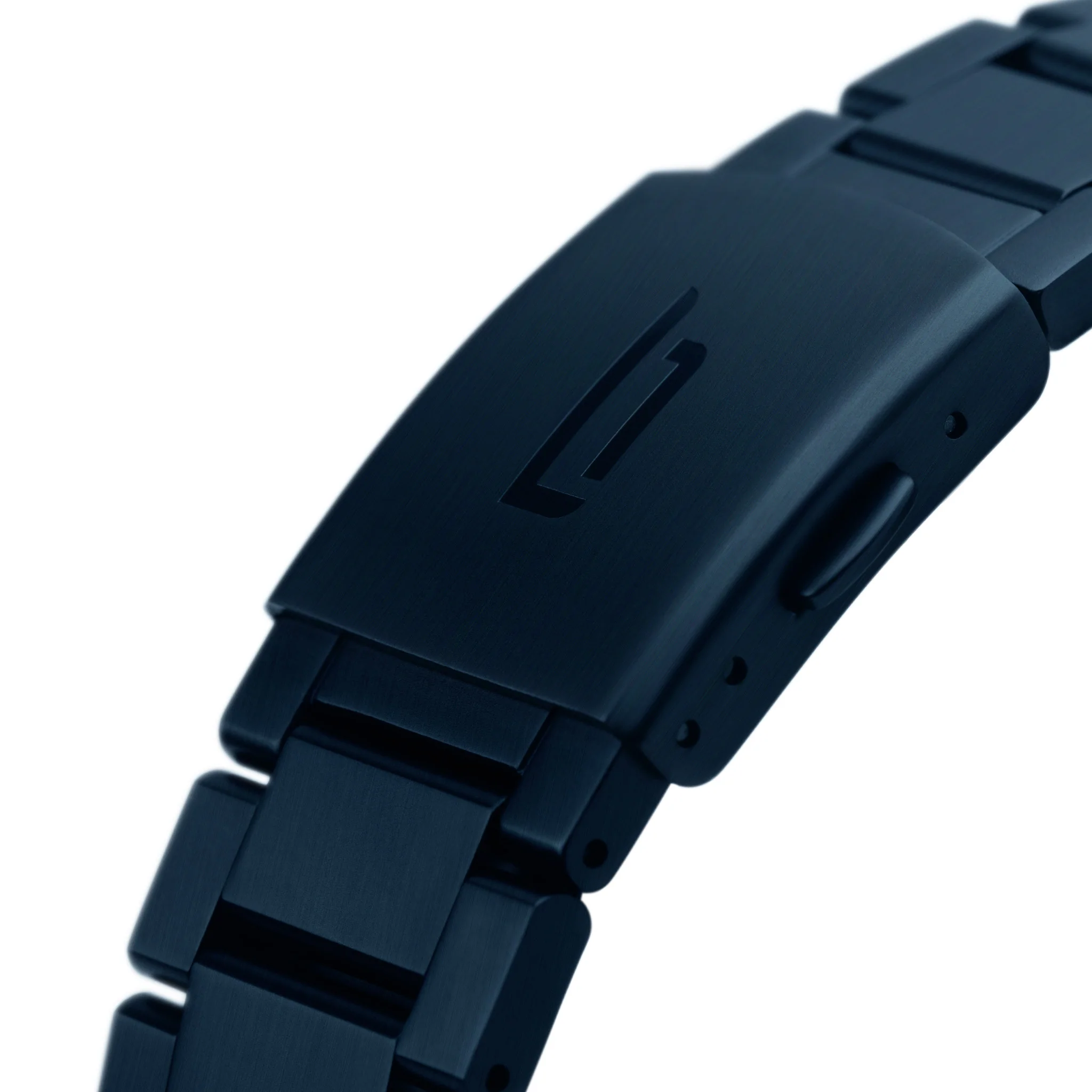 Stainless Steel Strap – Blue Brushed - Image 2