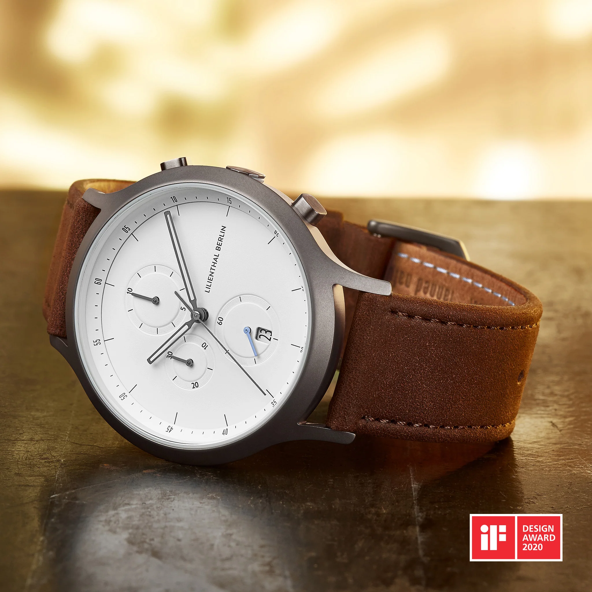 Chronograph – Dark Silver White - Image 3