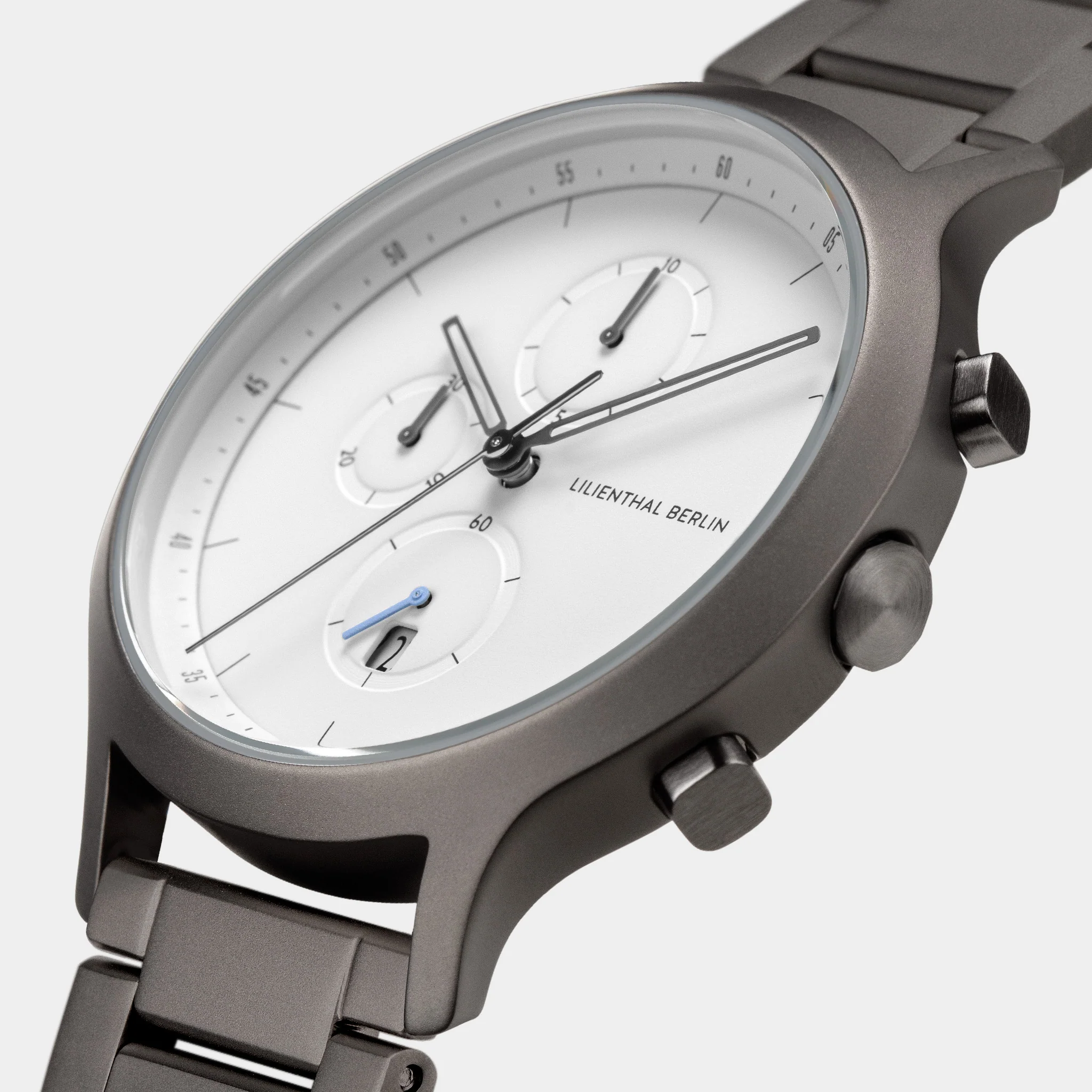 Chronograph – Dark Silver White - Image 2