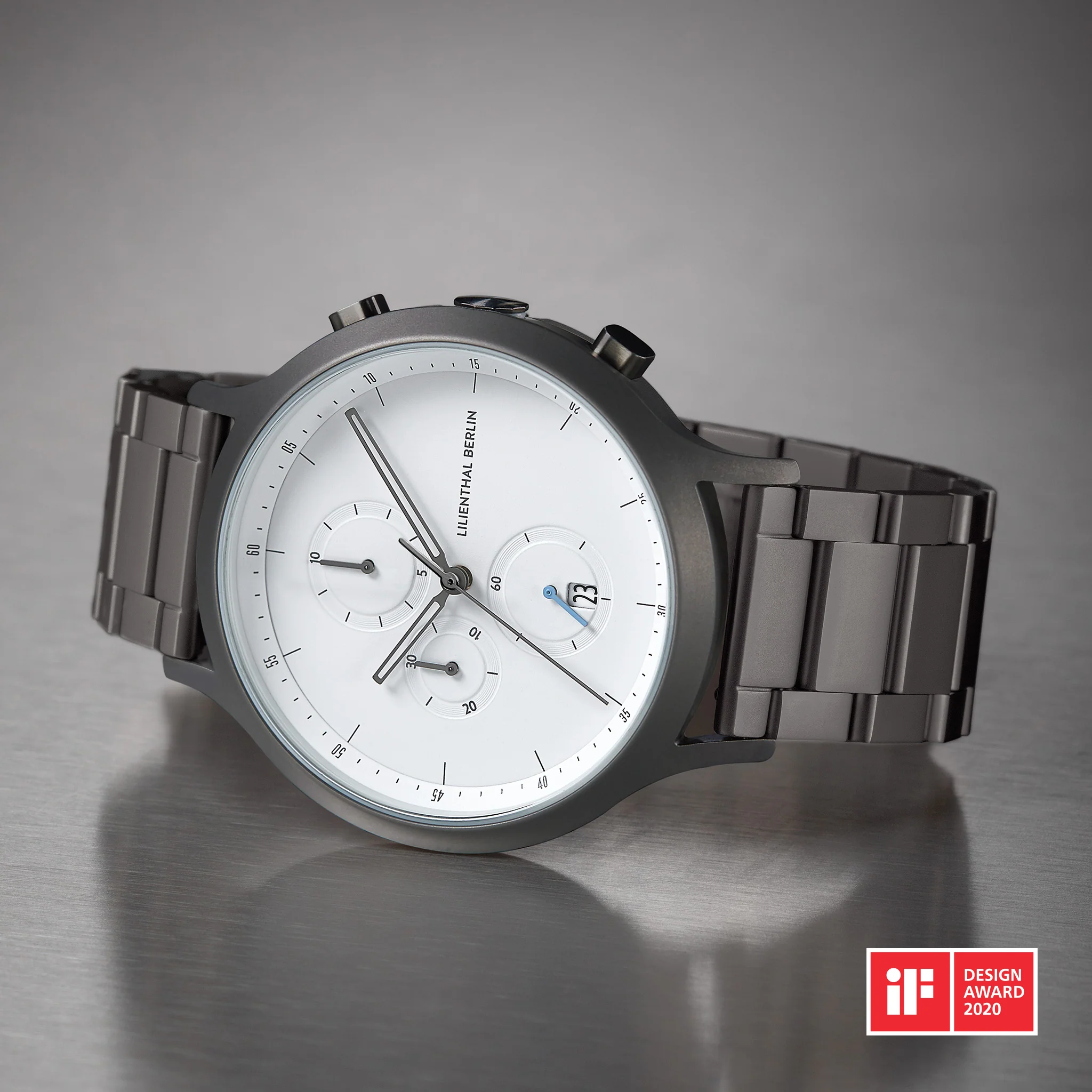 Chronograph – Dark Silver White - Image 3