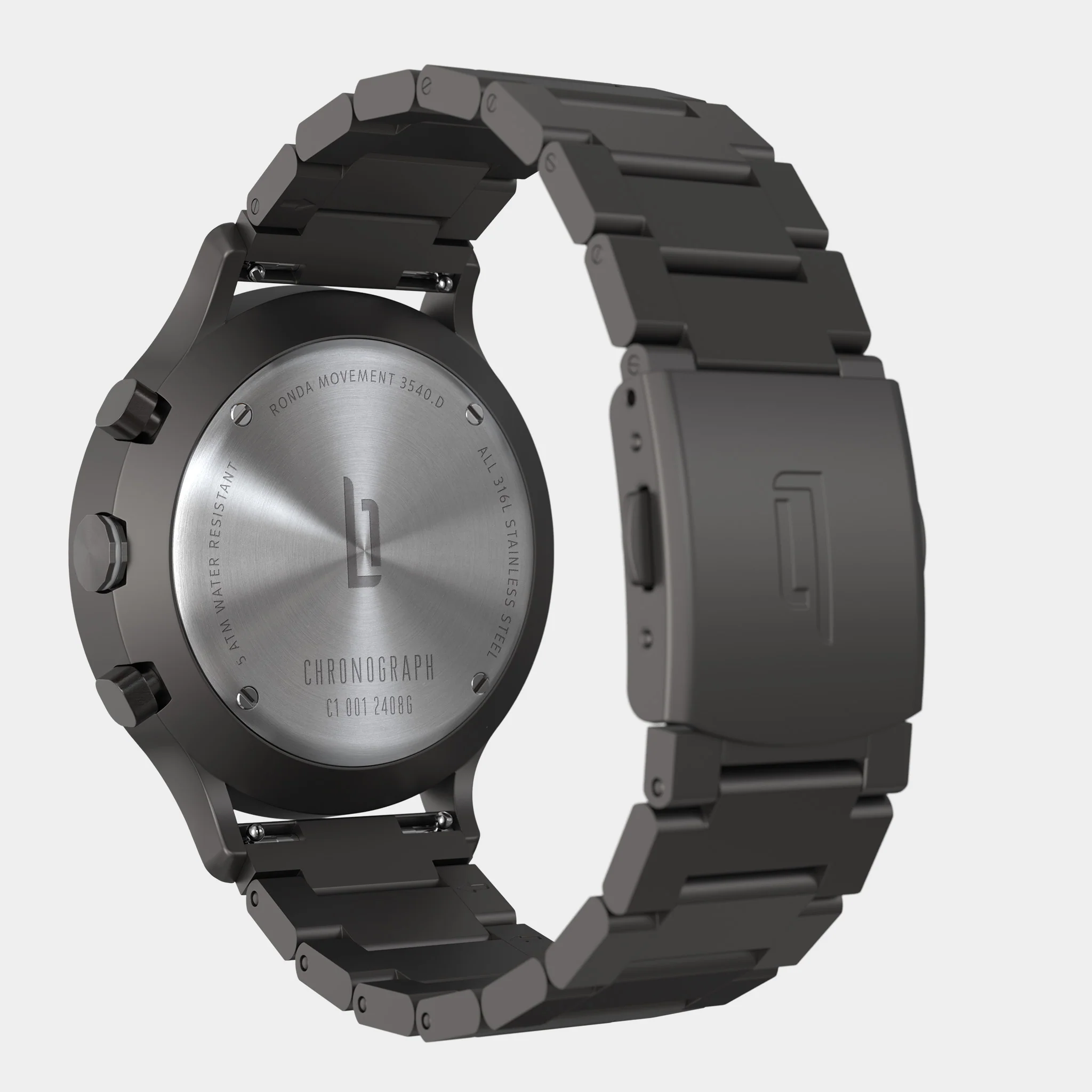 Chronograph – Dark Silver White - Image 7