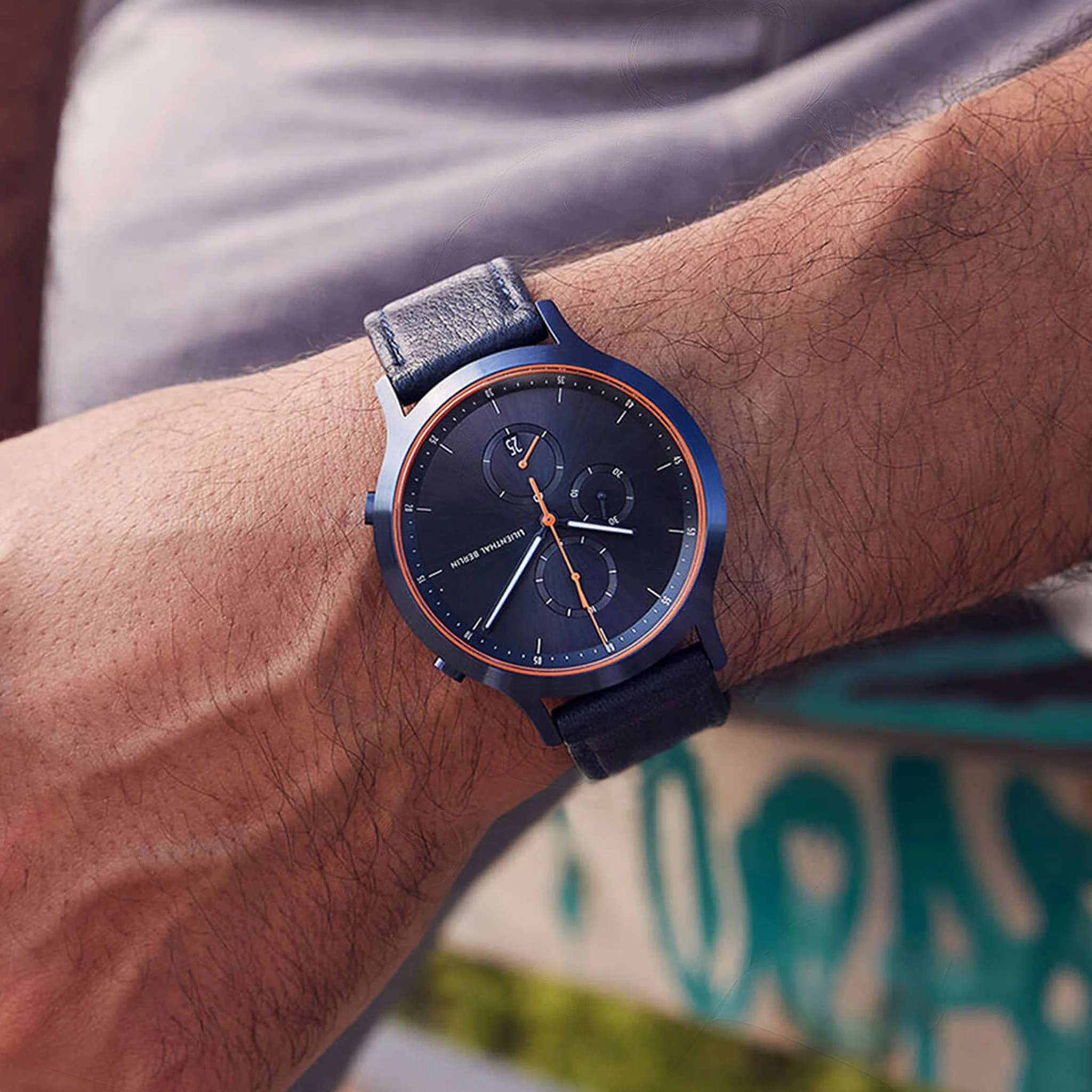 Chronograph – Blue Orange - Image 12