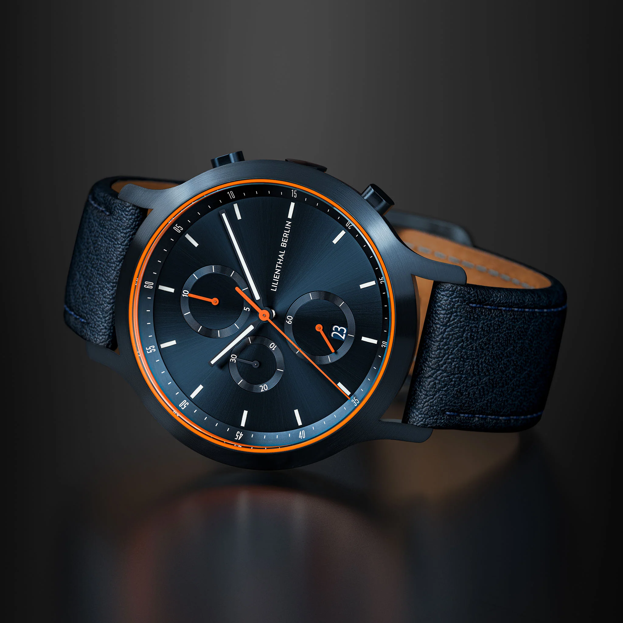 Chronograph – Blue Orange - Image 3