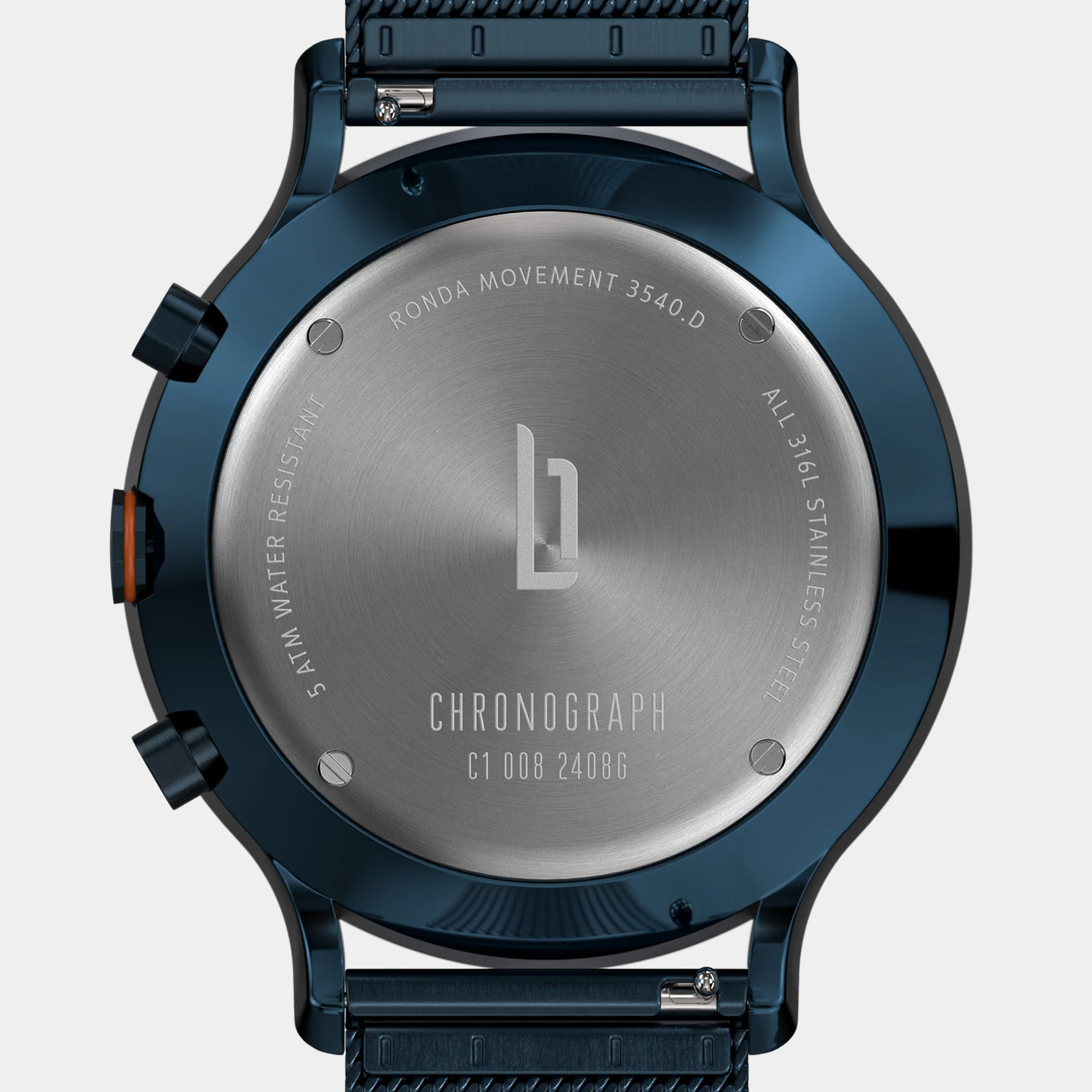 Chronograph – Blue Orange - Image 10