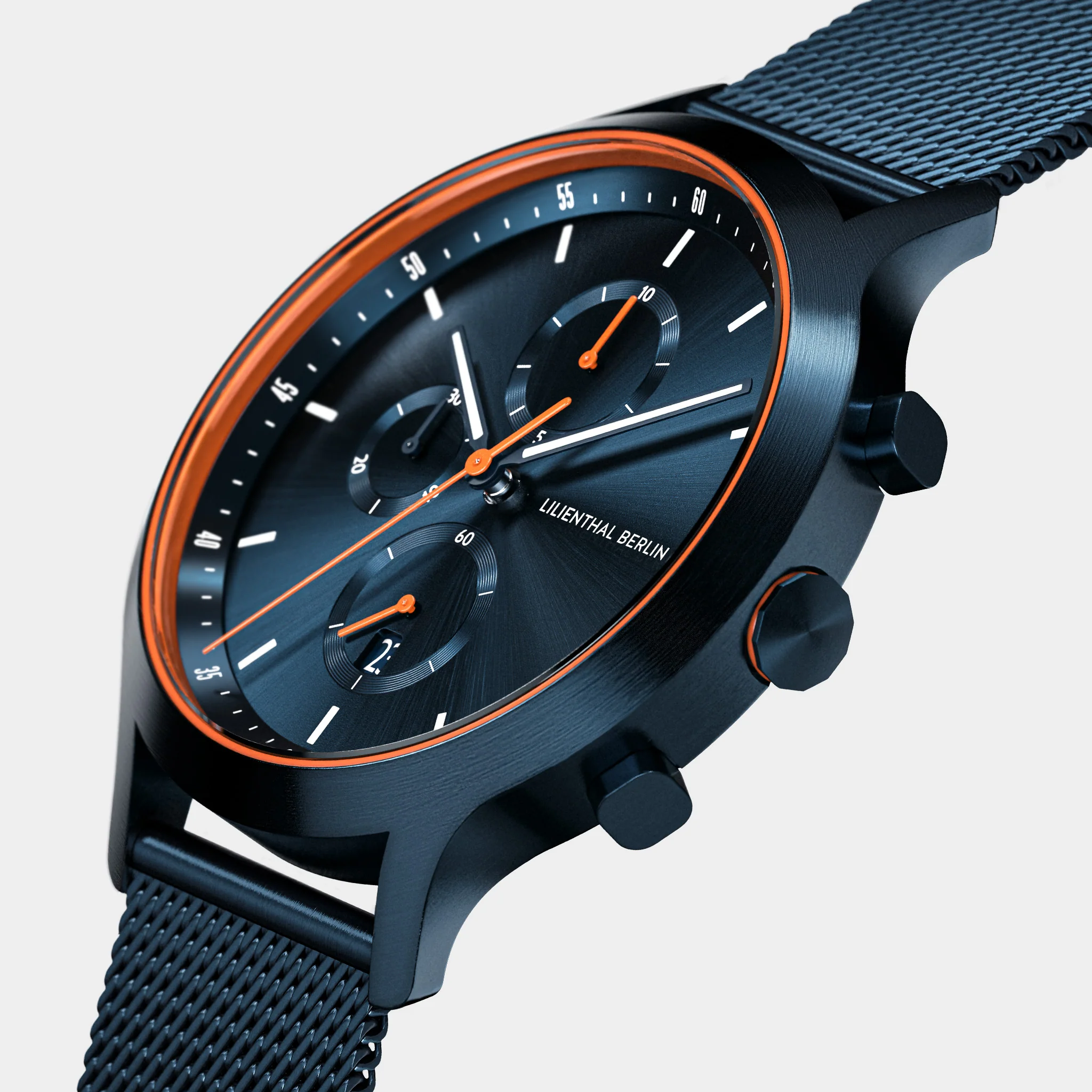 Chronograph – Blue Orange - Image 2
