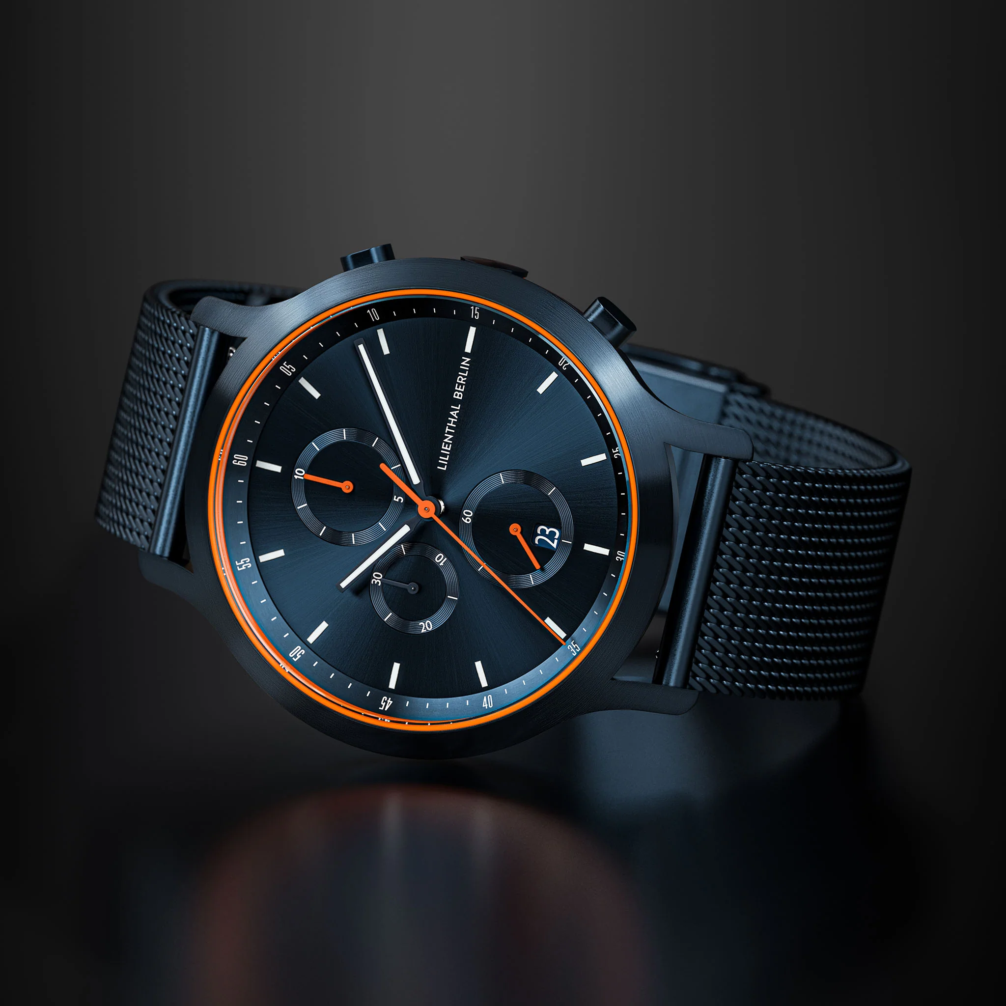 Chronograph – Blue Orange - Image 3