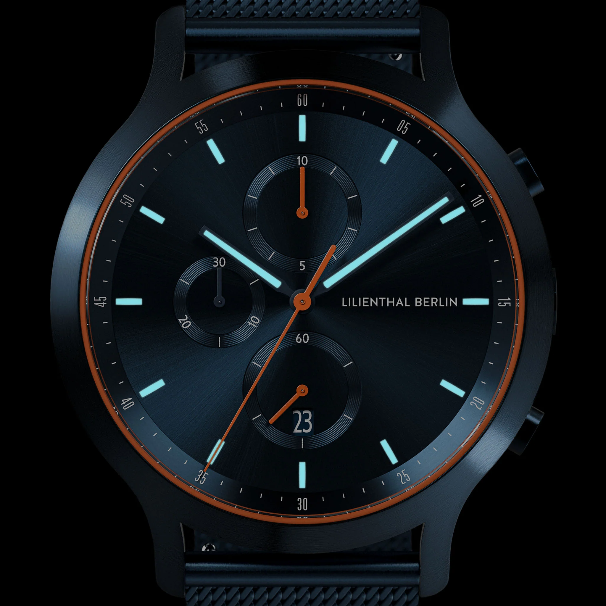 Chronograph – Blue Orange - Image 8