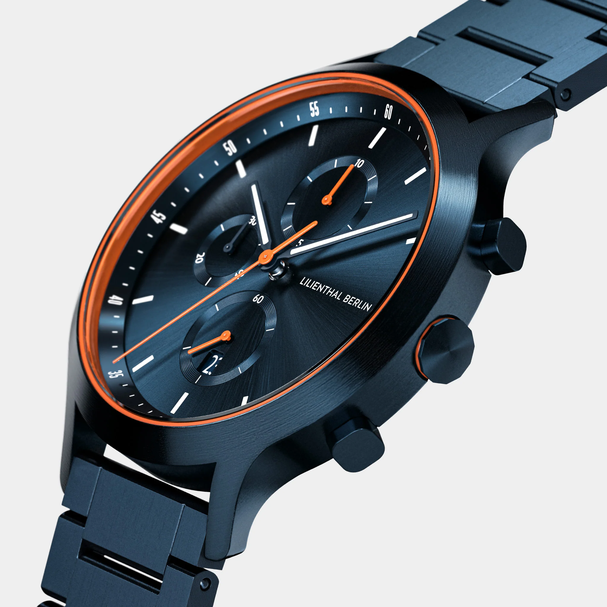 Chronograph – Blue Orange - Image 2