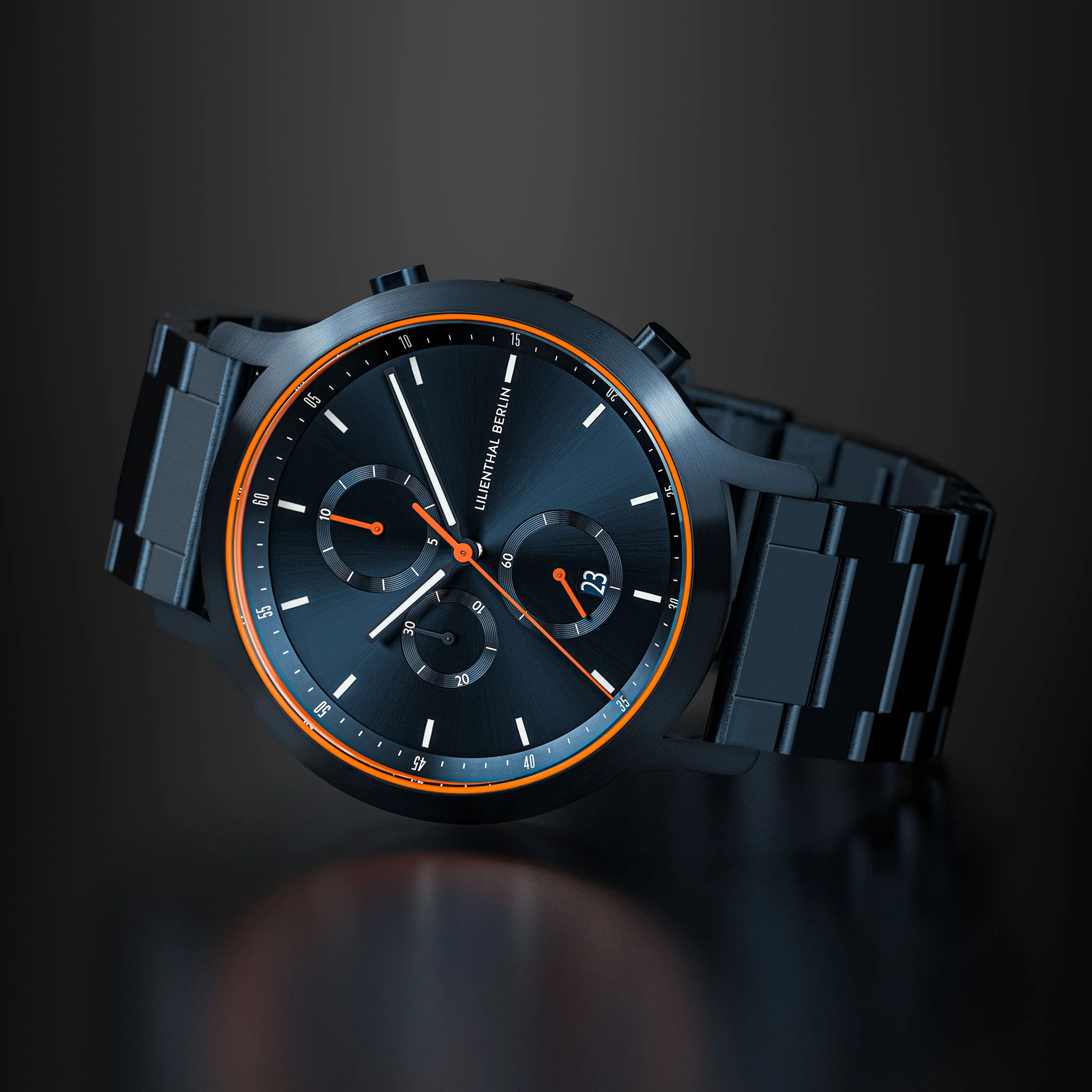Chronograph – Blue Orange - Image 3