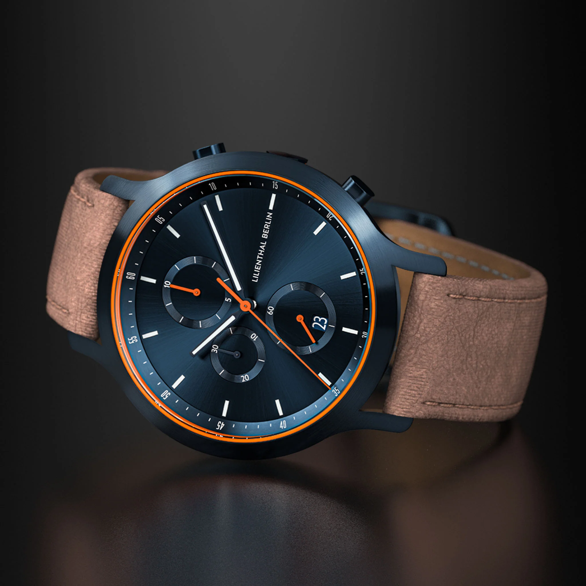 Chronograph – Blue Orange - Image 3