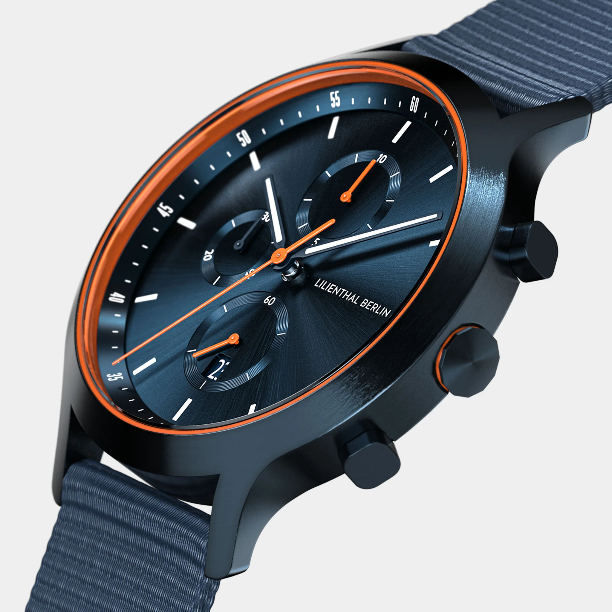 Chronograph – Blue Orange - Image 2