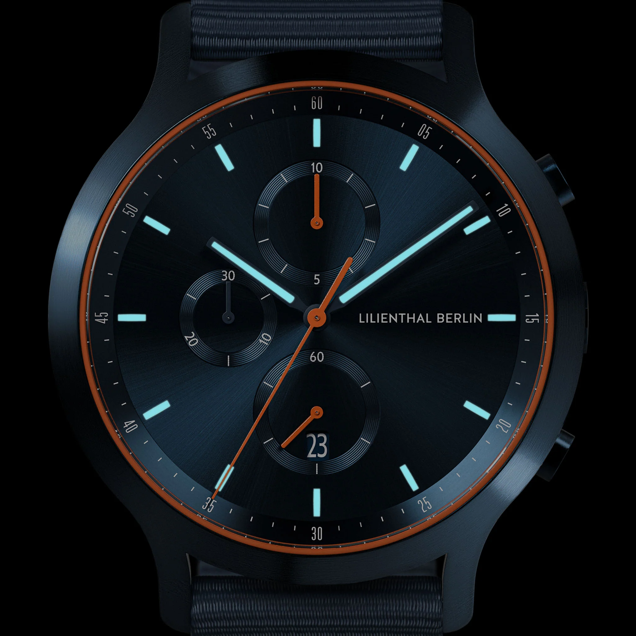 Chronograph – Blue Orange - Image 7