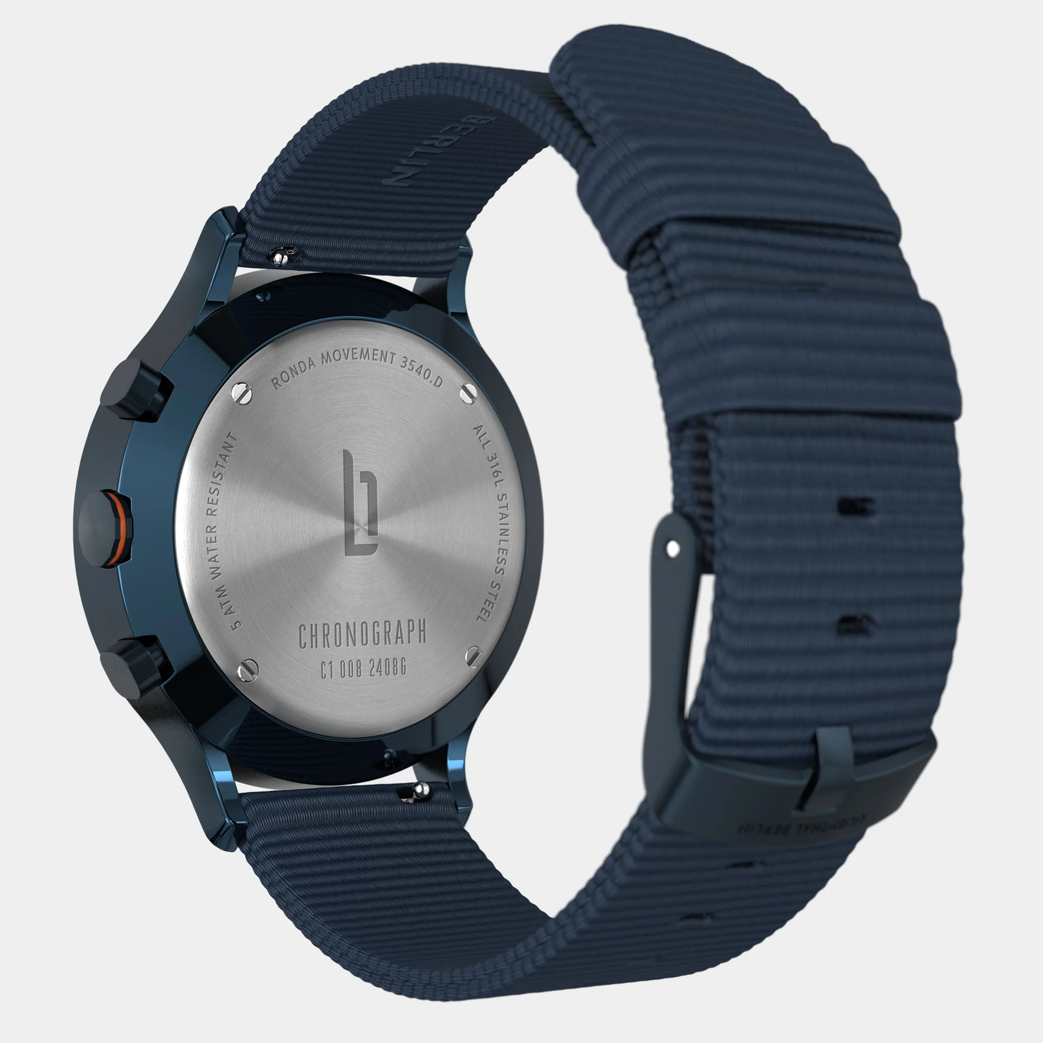 Chronograph – Blue Orange - Image 8