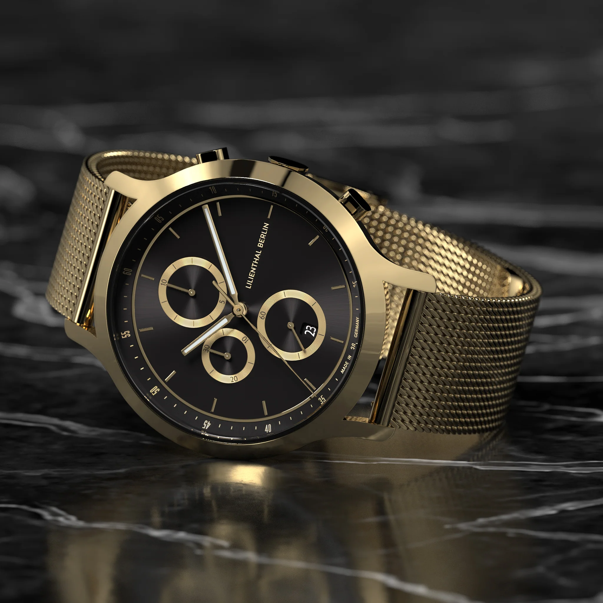 Chronograph – Gold Black - Image 2