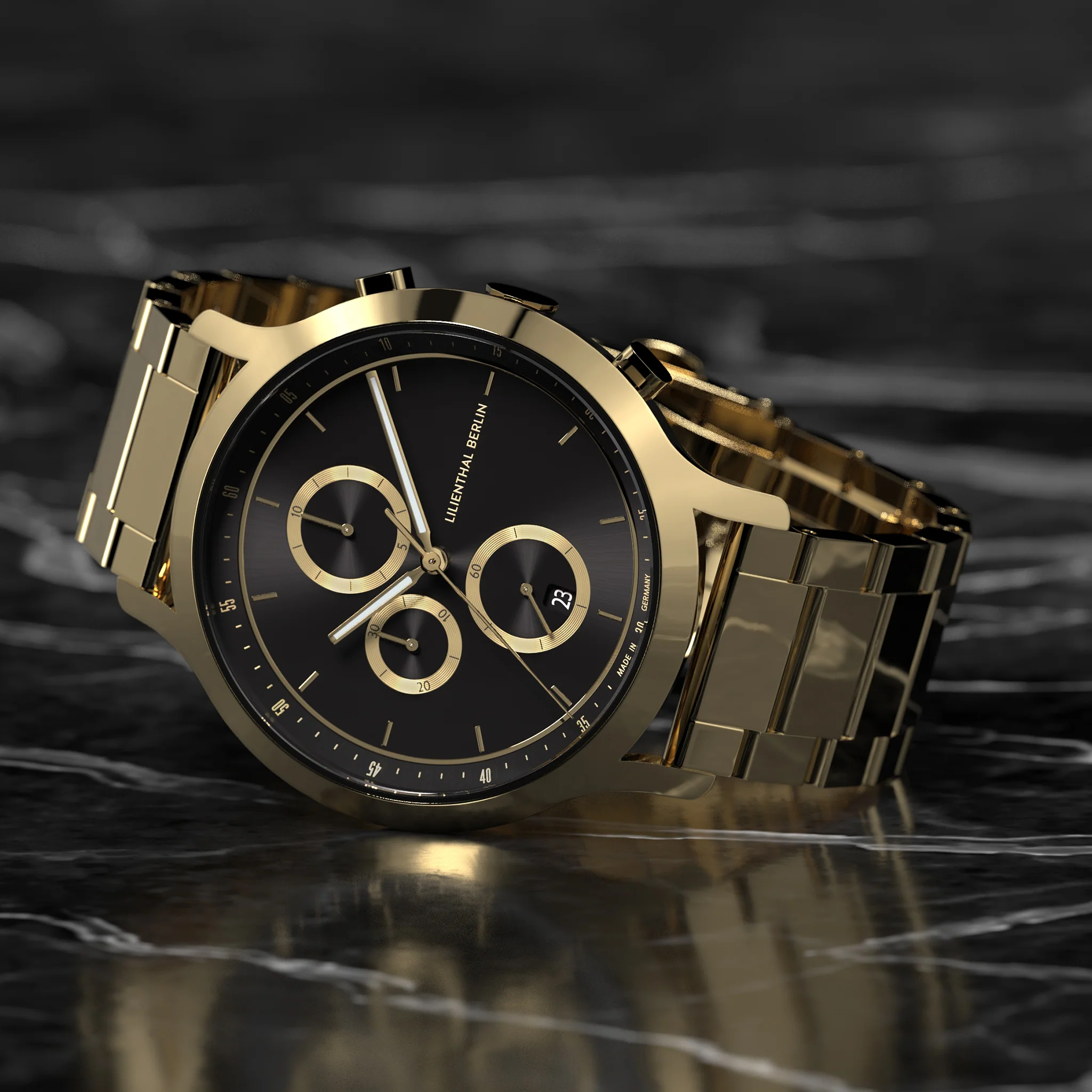 Chronograph – Gold Black - Image 2