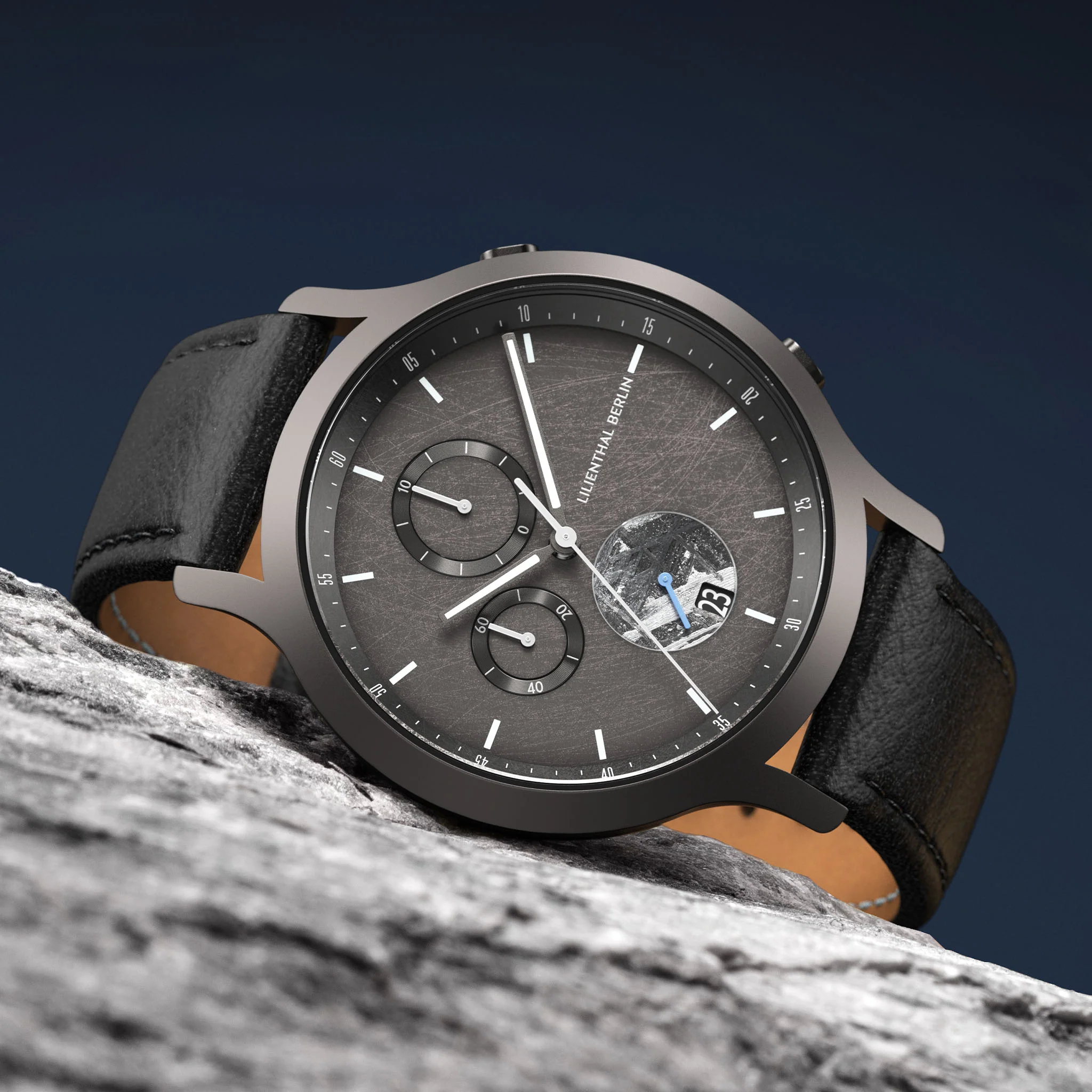 Chronograph Meteorite – Cosmic Gray - Image 3