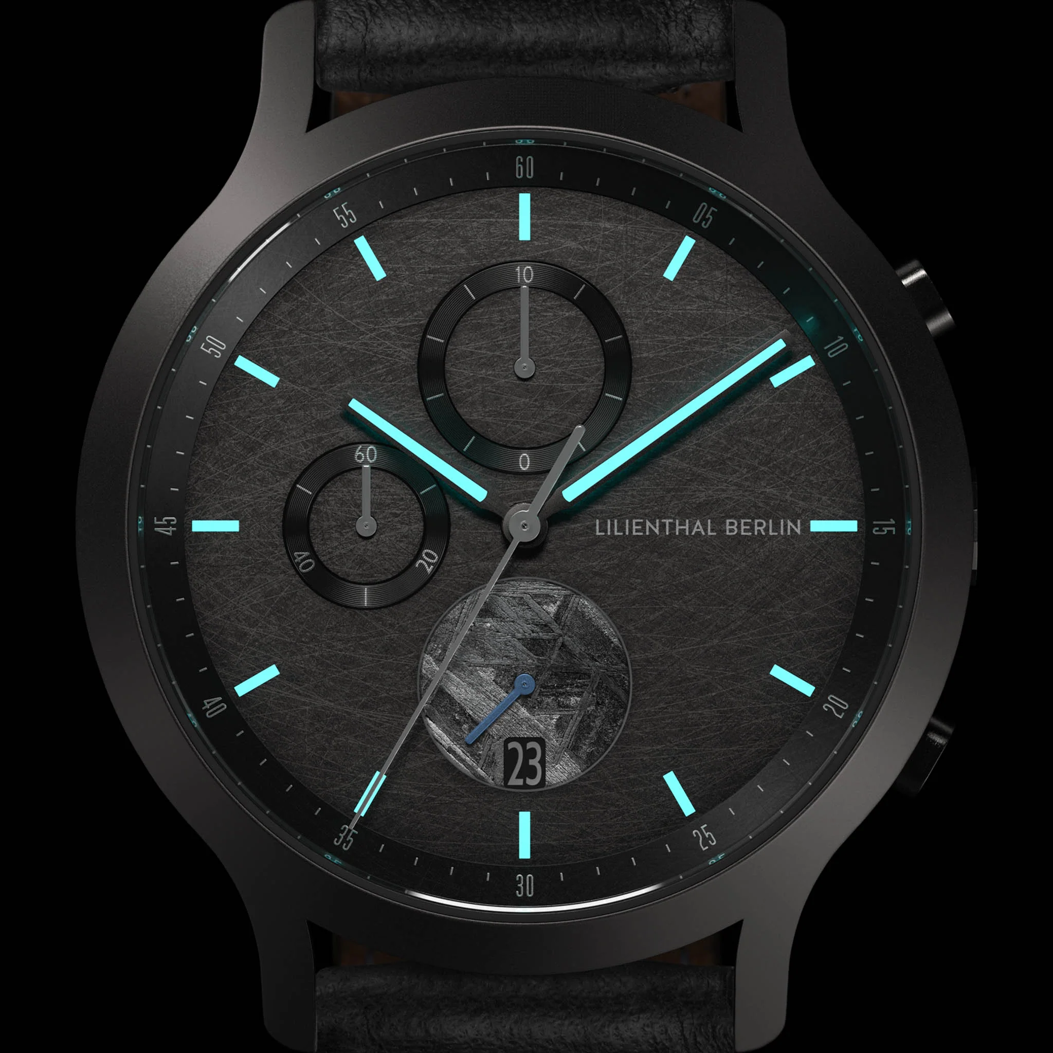 Chronograph Meteorite – Cosmic Gray - Image 7