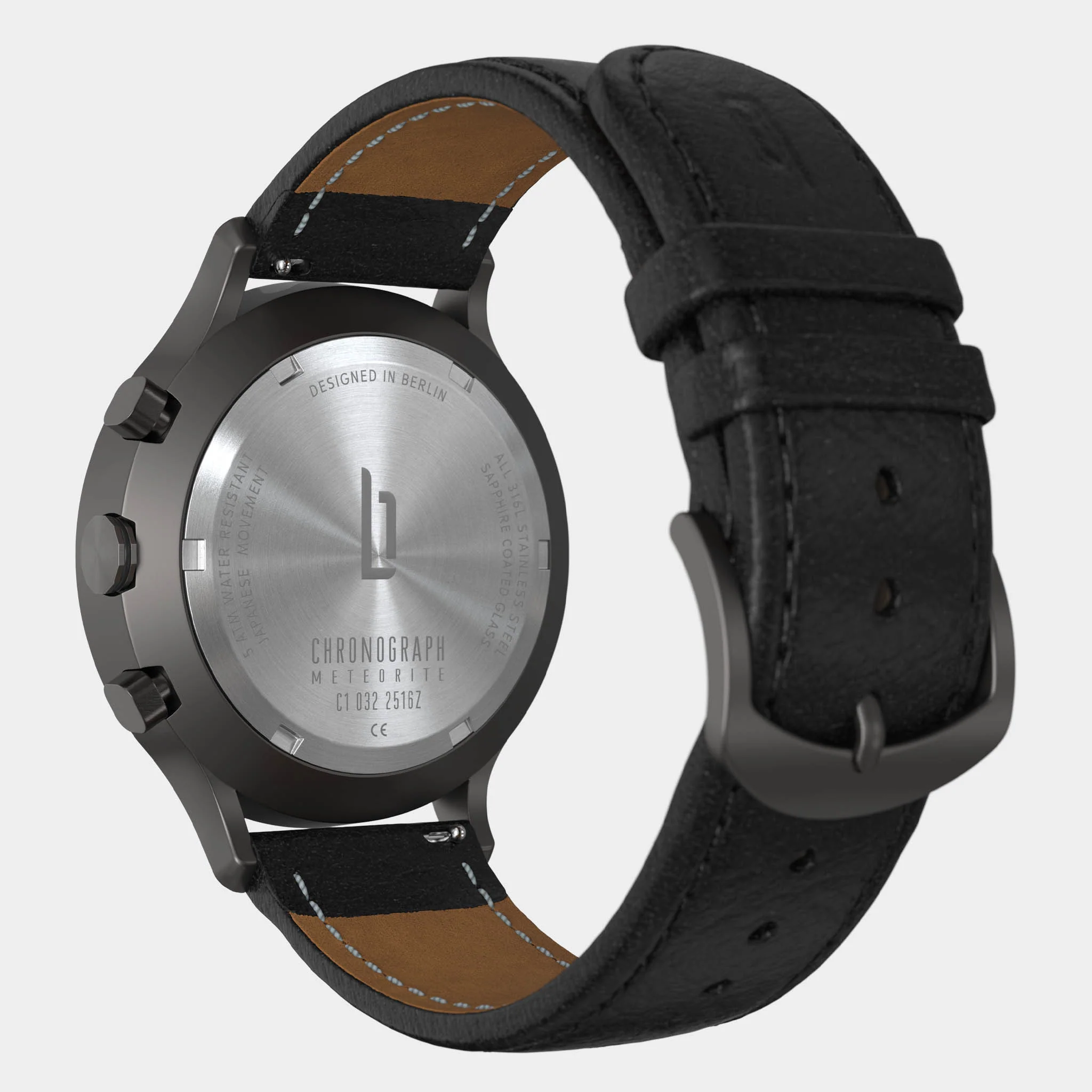 Chronograph Meteorite – Cosmic Gray - Image 8
