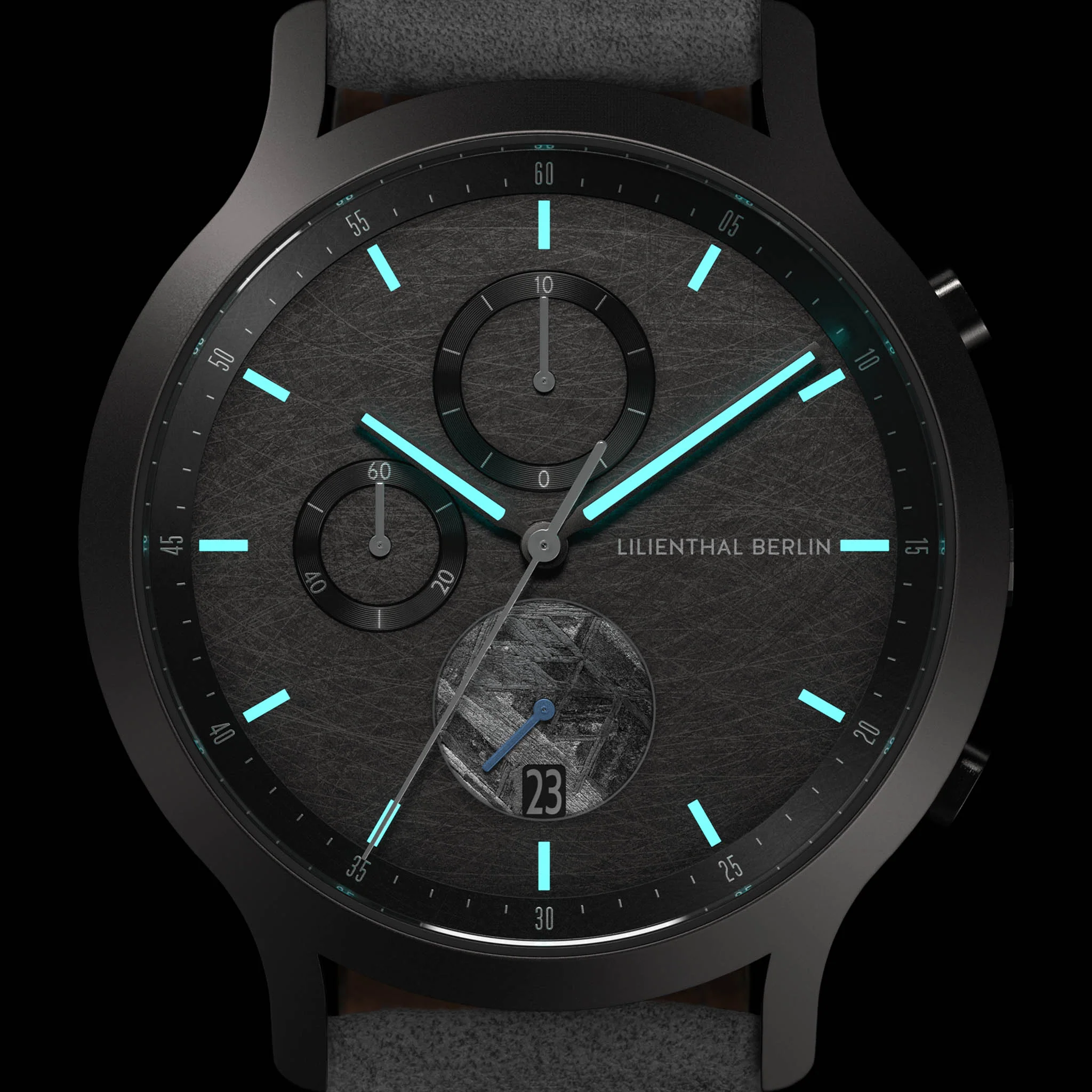Chronograph Meteorite – Cosmic Gray - Image 7