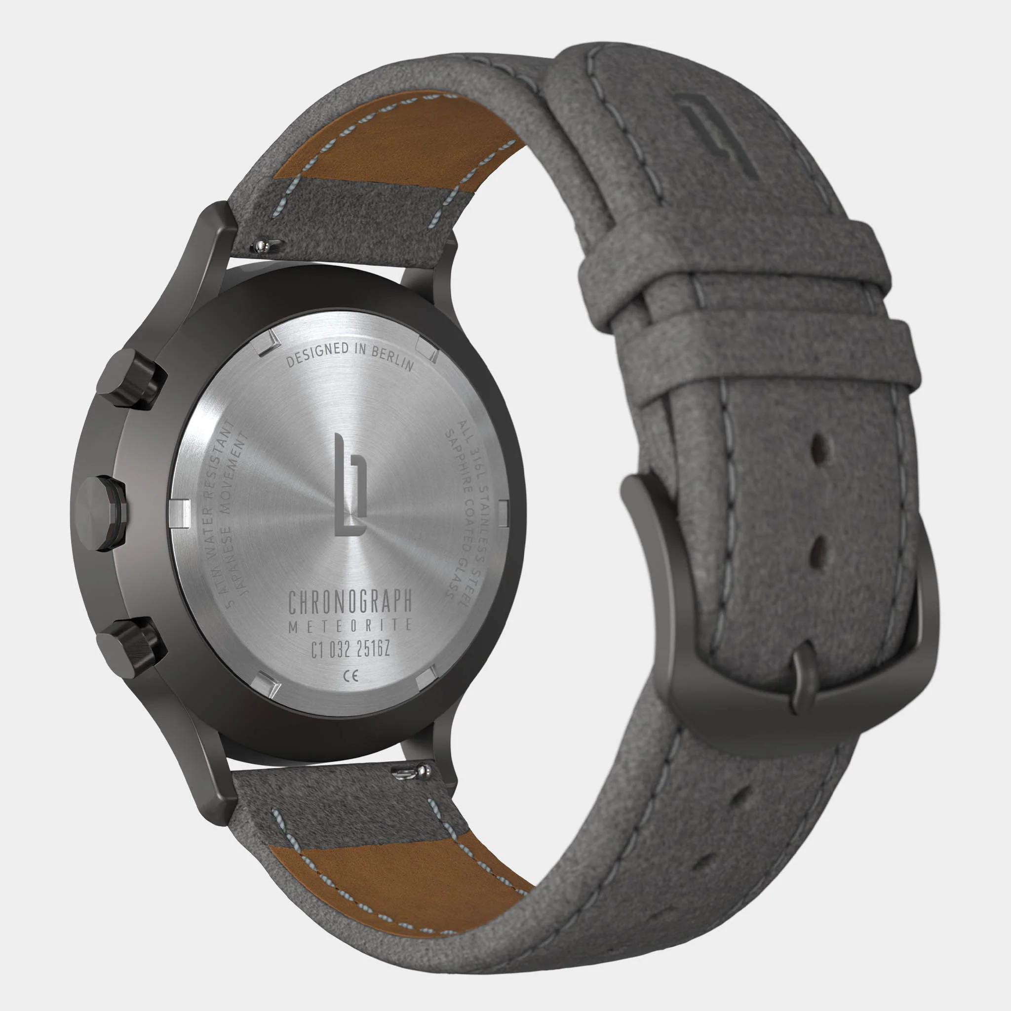 Chronograph Meteorite – Cosmic Gray - Image 8