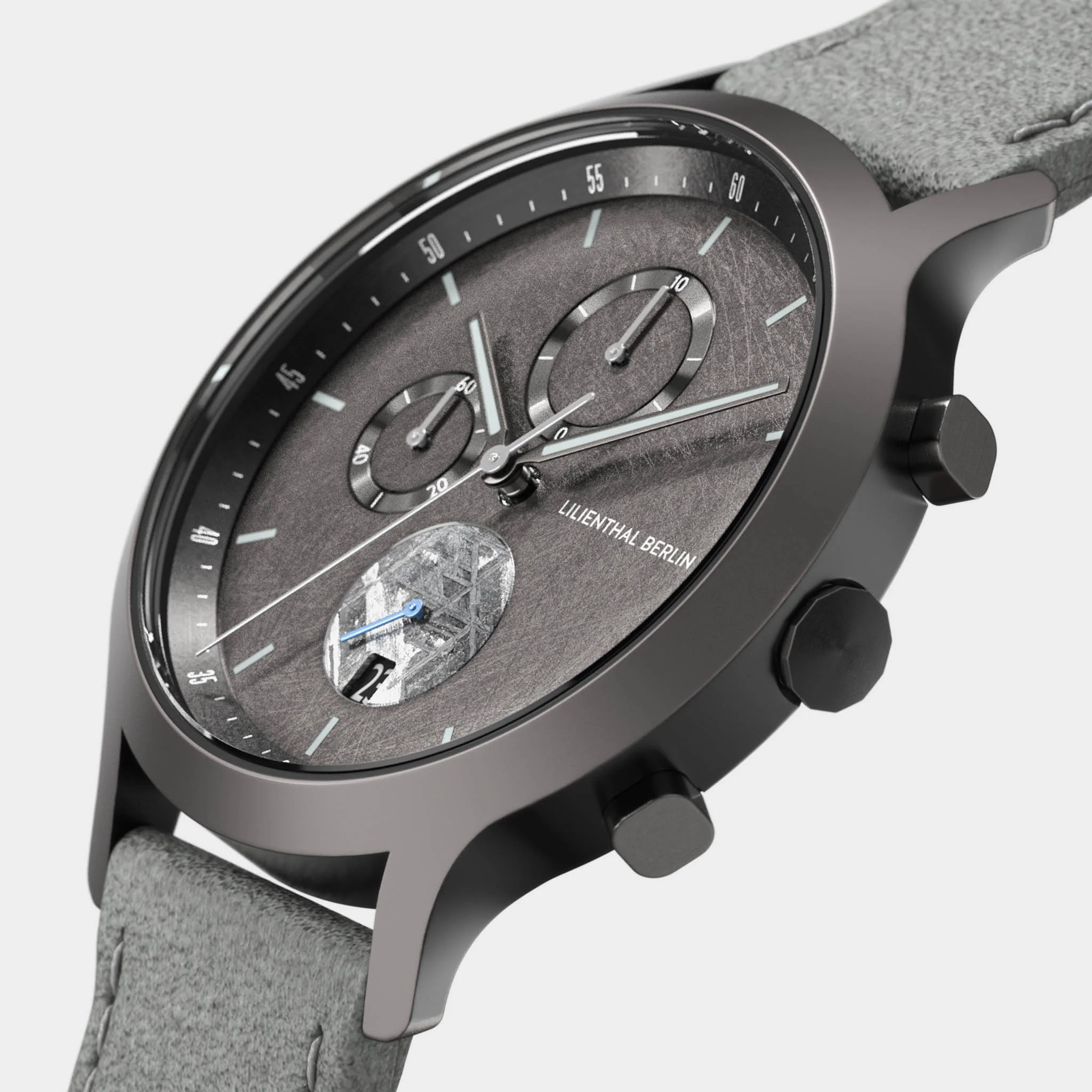 Chronograph Meteorite – Cosmic Gray - Image 2