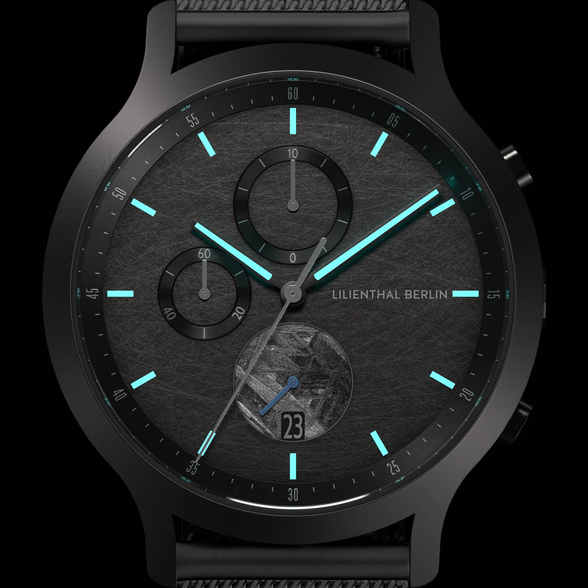Chronograph Meteorite – Cosmic Gray - Image 7