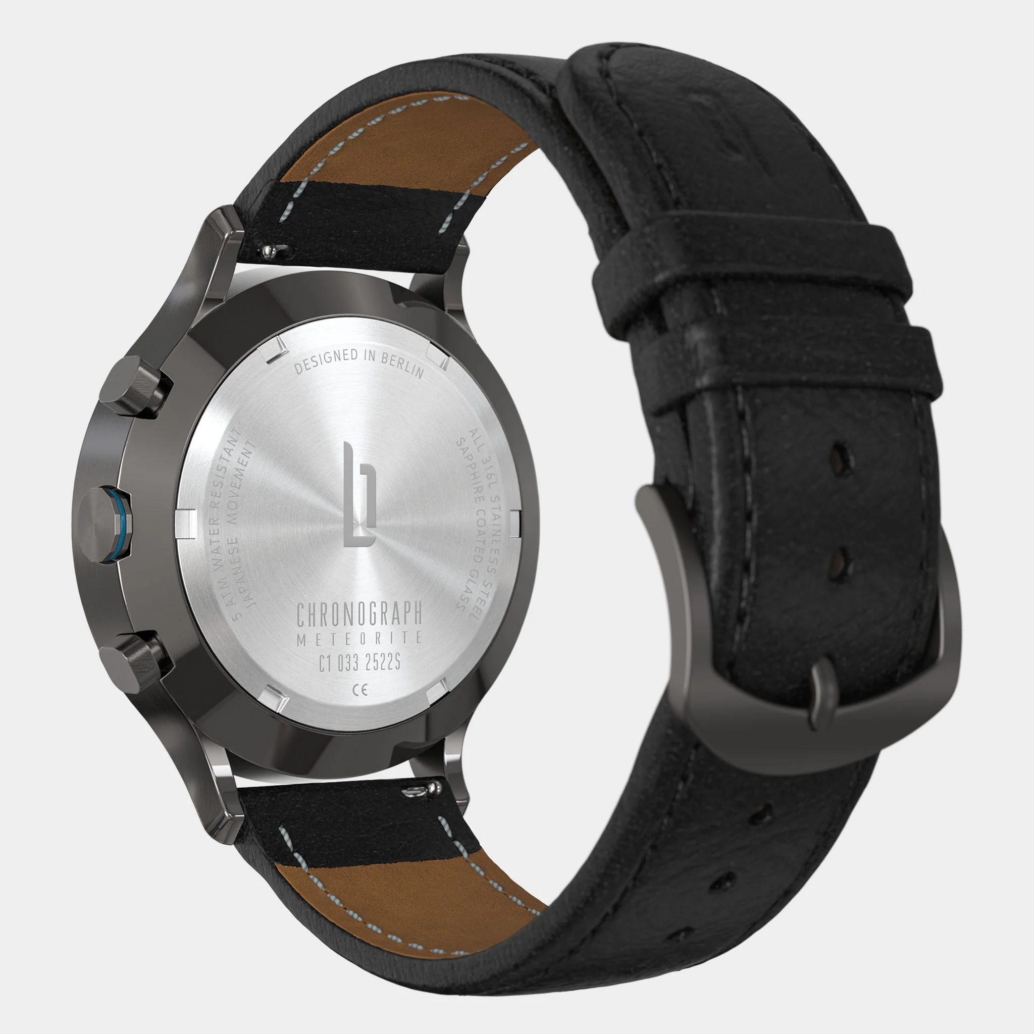 Chronograph Meteorite – Midnight Gold - Image 8