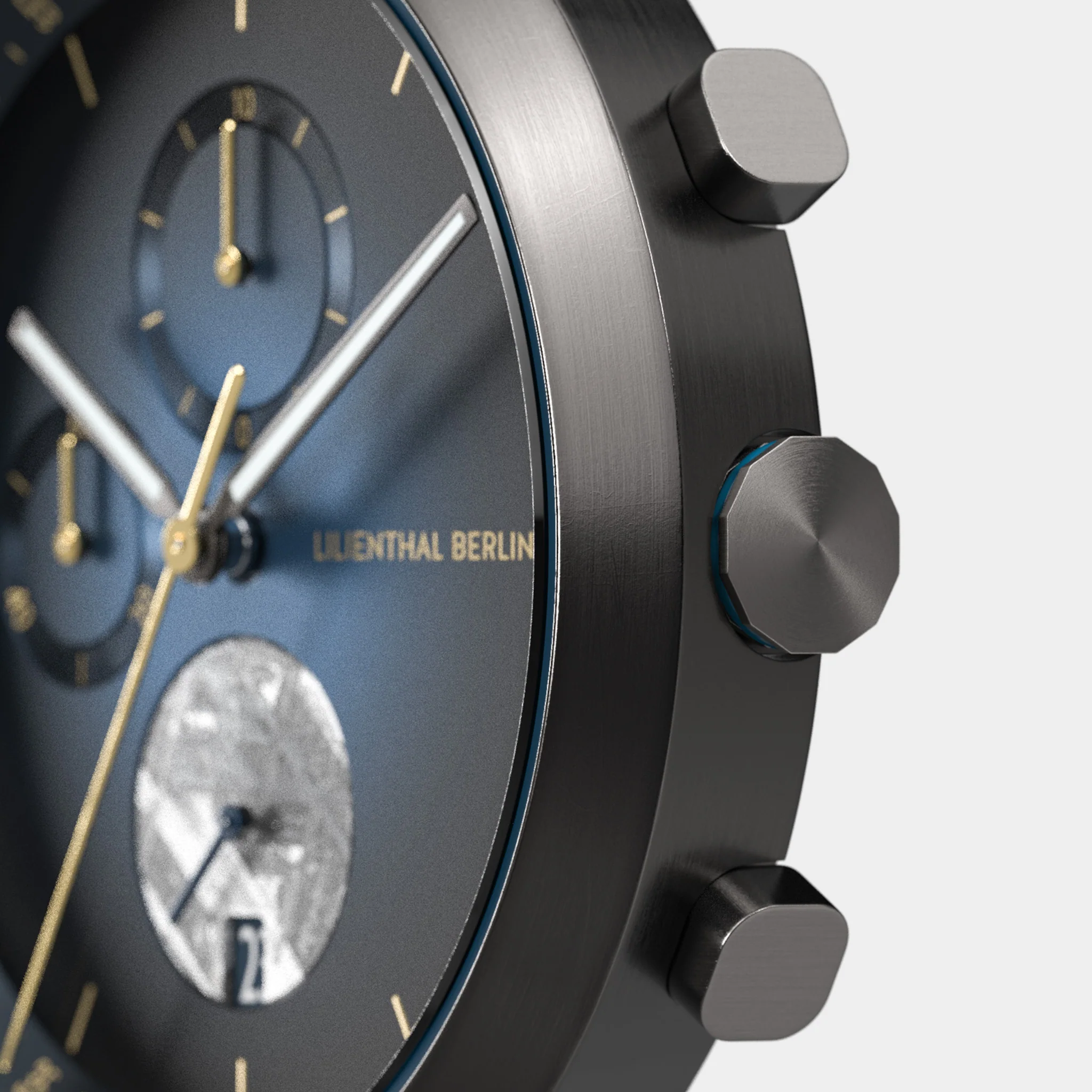 Chronograph Meteorite – Midnight Gold - Image 5