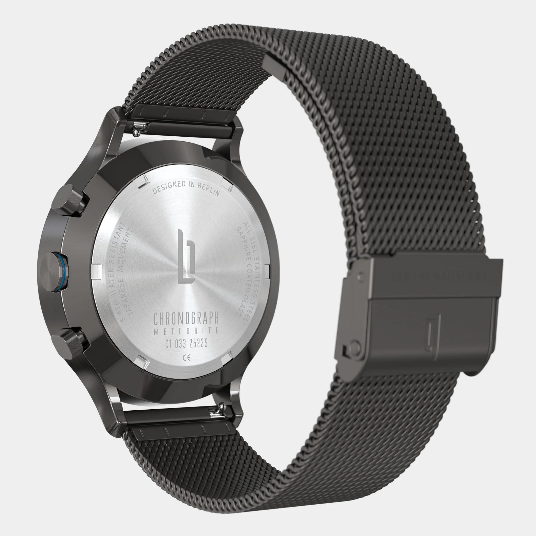 Chronograph Meteorite – Midnight Gold - Image 8