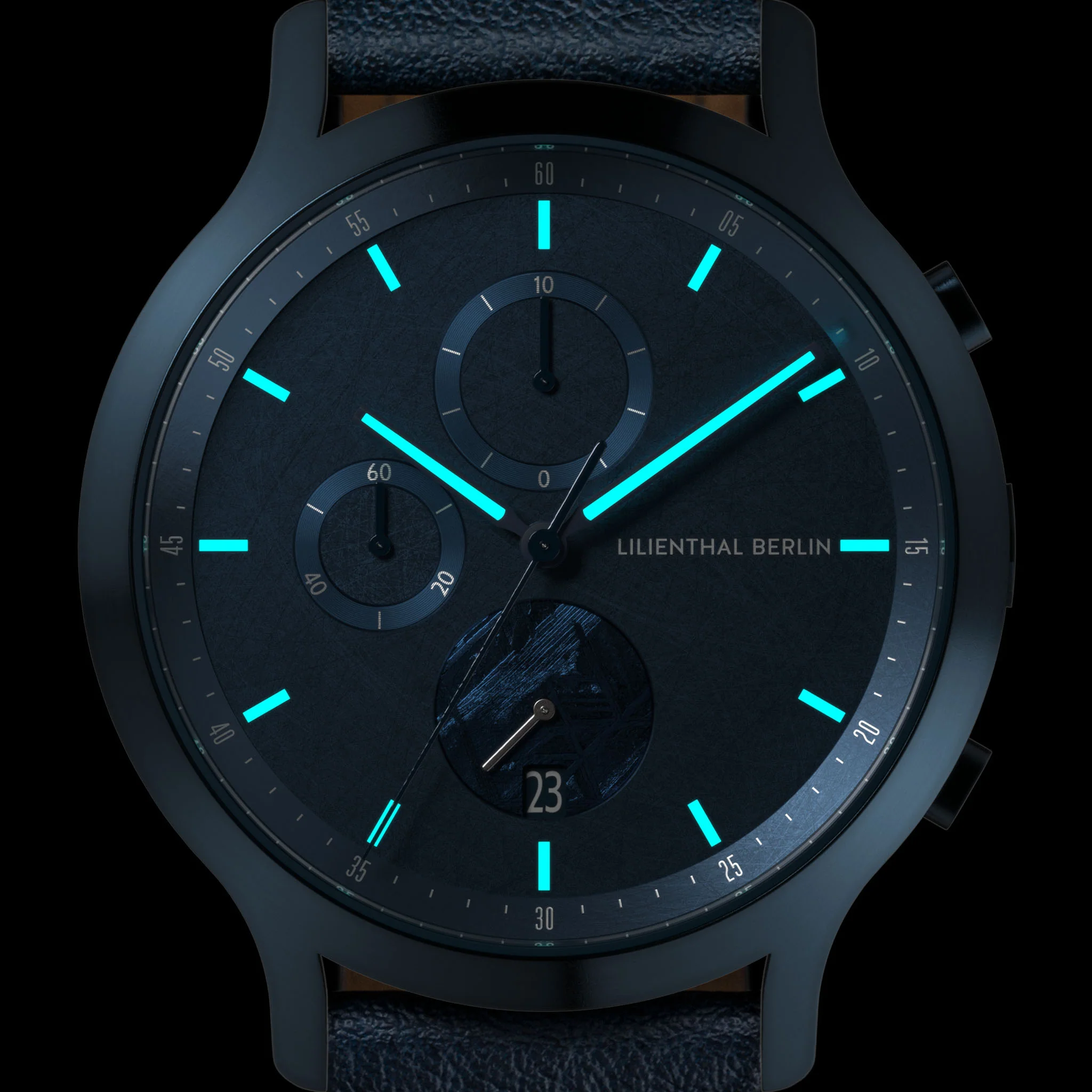 Chronograph Meteorite – Stellar Blue - Image 7