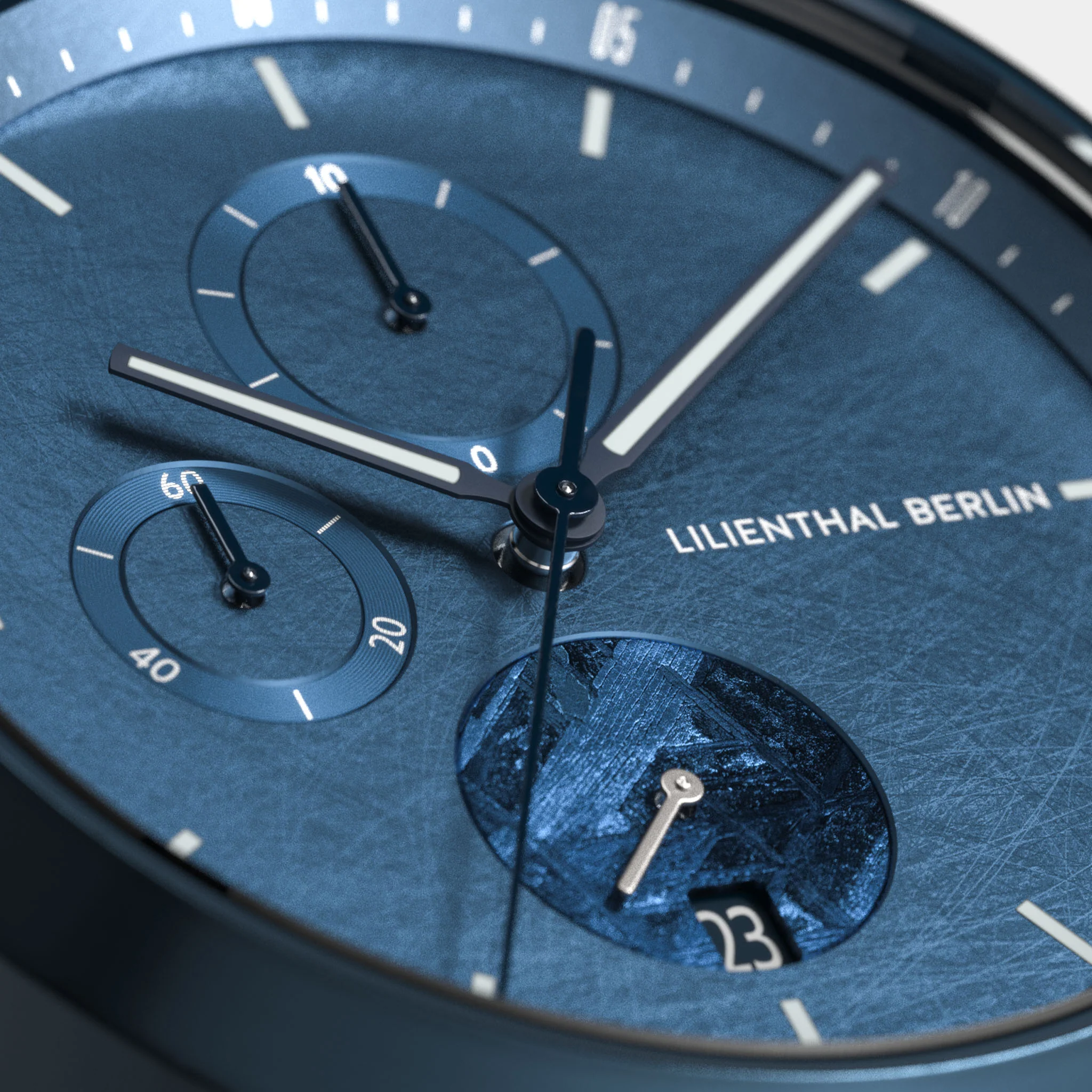 Chronograph Meteorite – Stellar Blue - Image 4