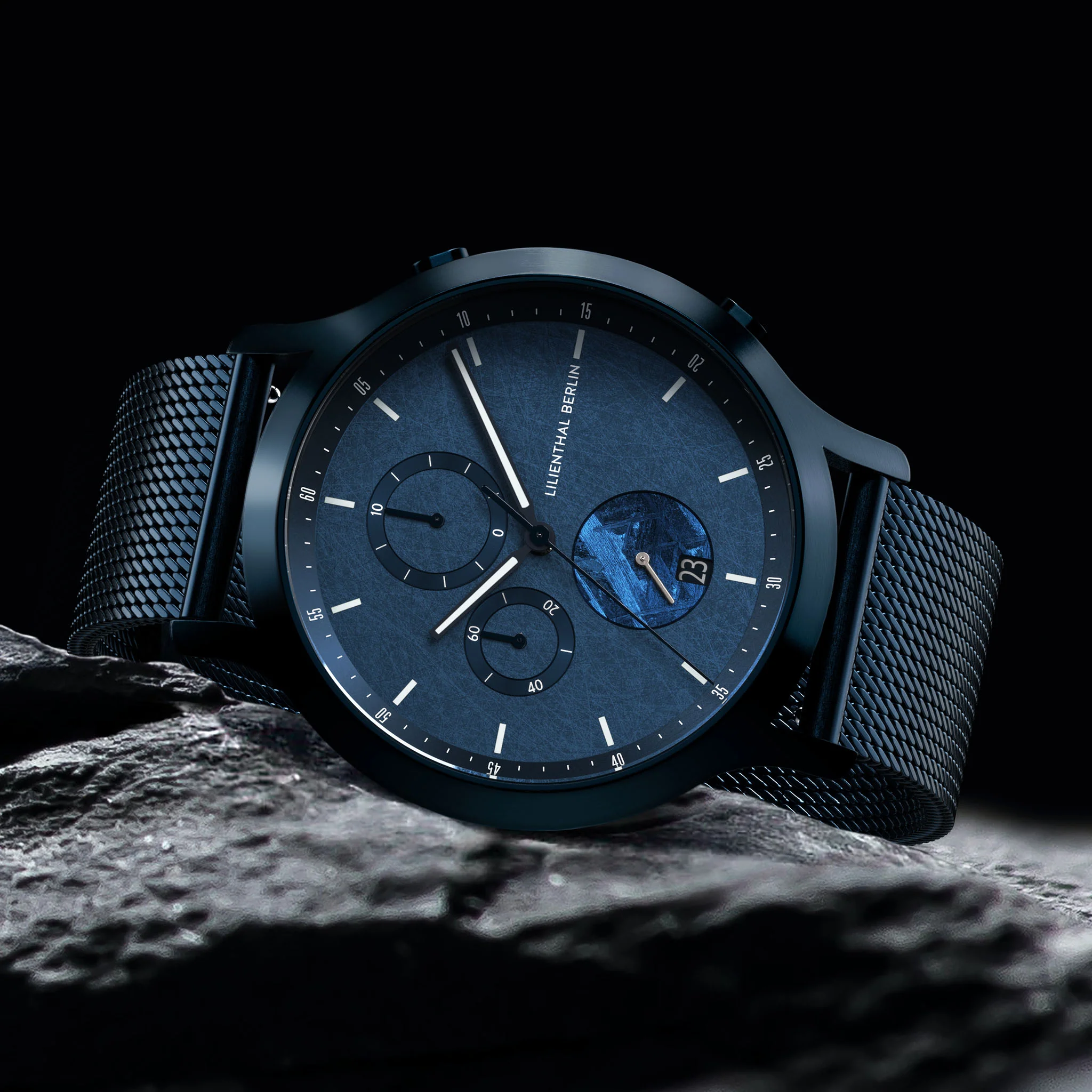 Chronograph Meteorite – Stellar Blue - Image 3