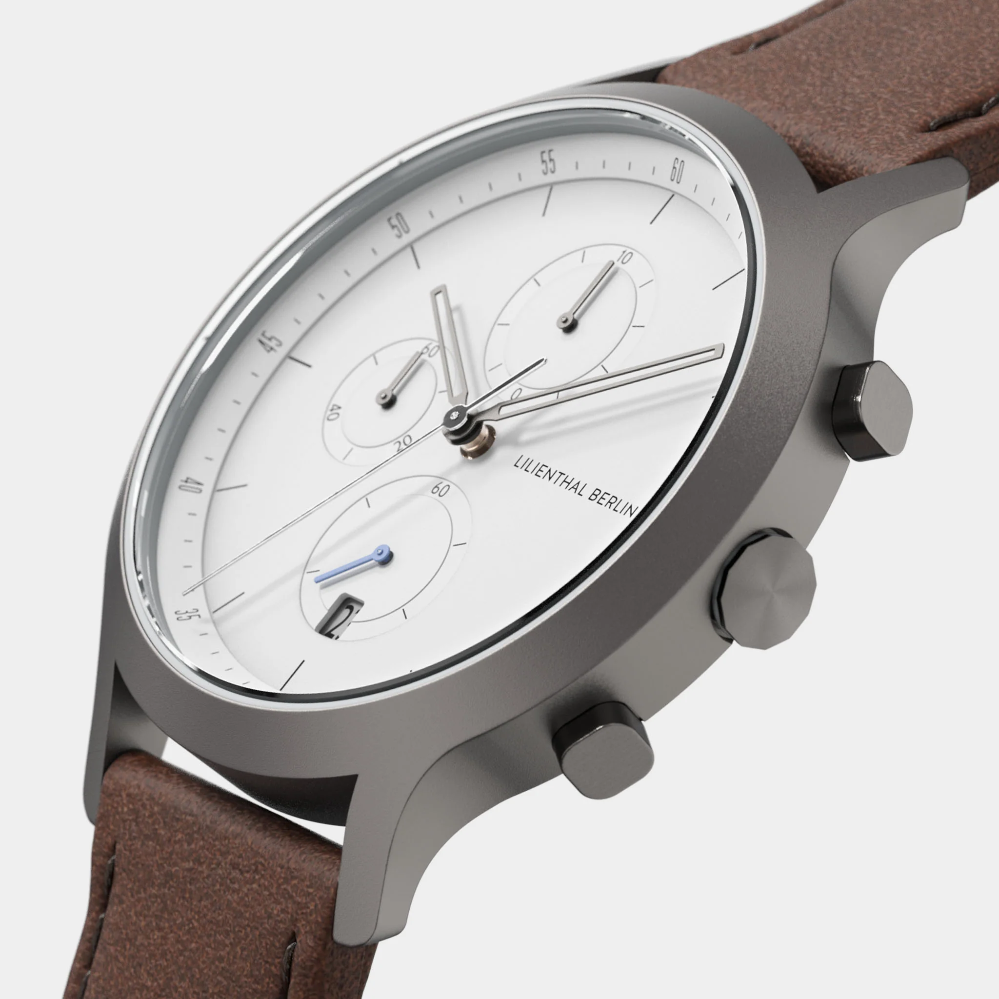 Chronograph – Dark Silver White - Image 2