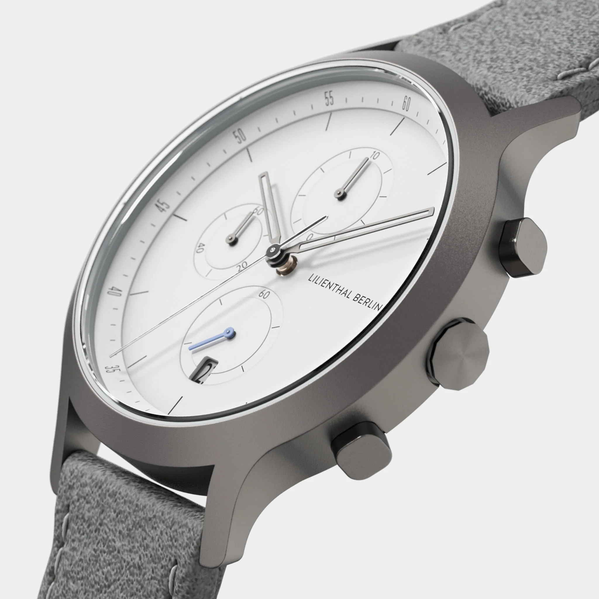 Chronograph – Dark Silver White - Image 2