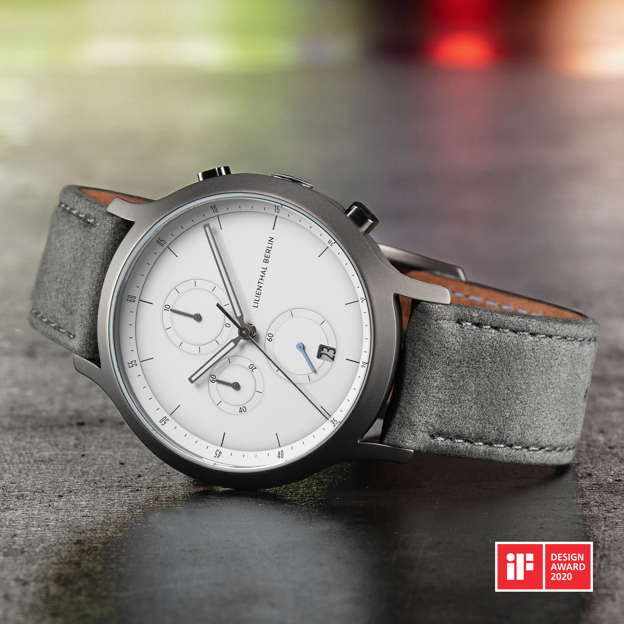 Chronograph – Dark Silver White - Image 3