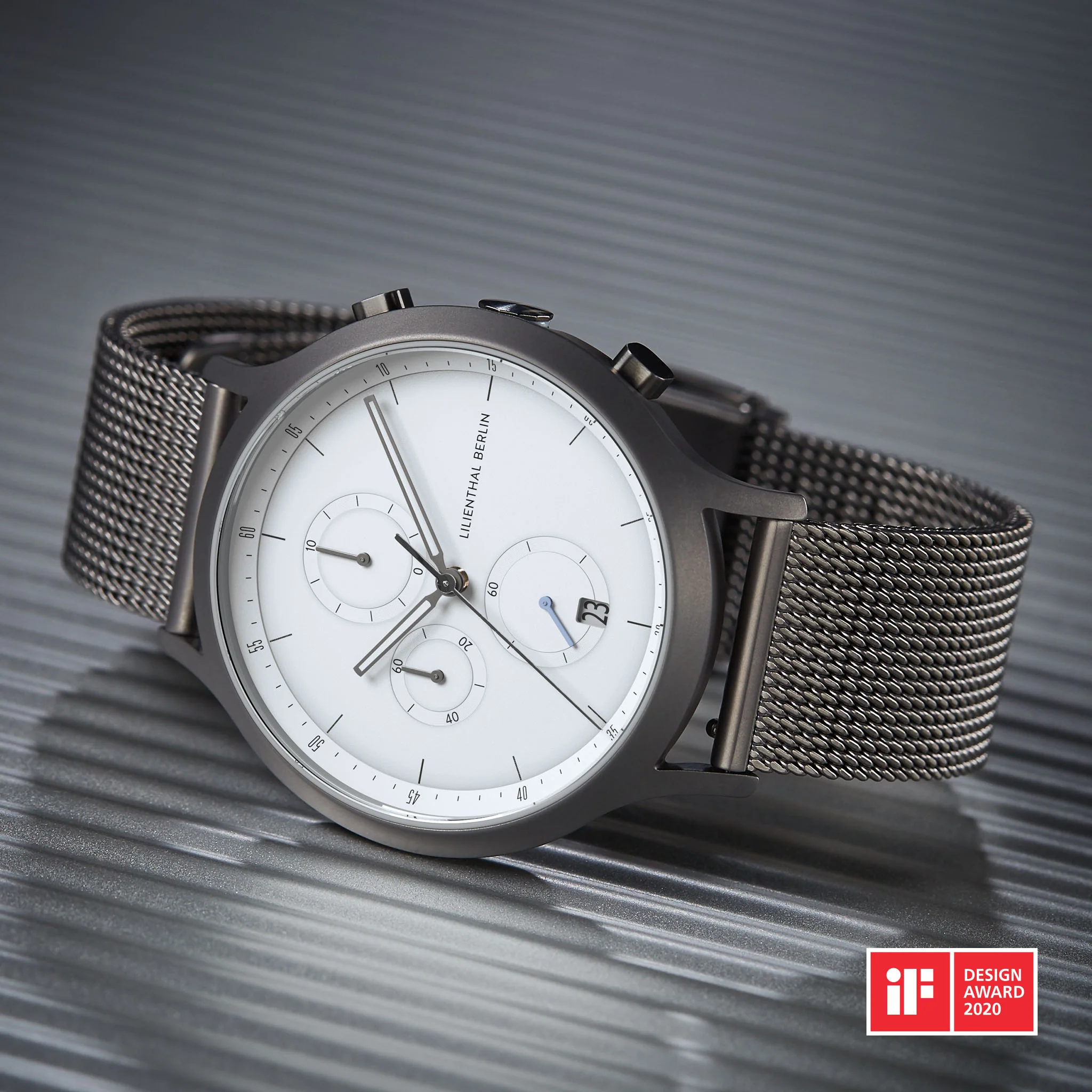 Chronograph – Dark Silver White - Image 3