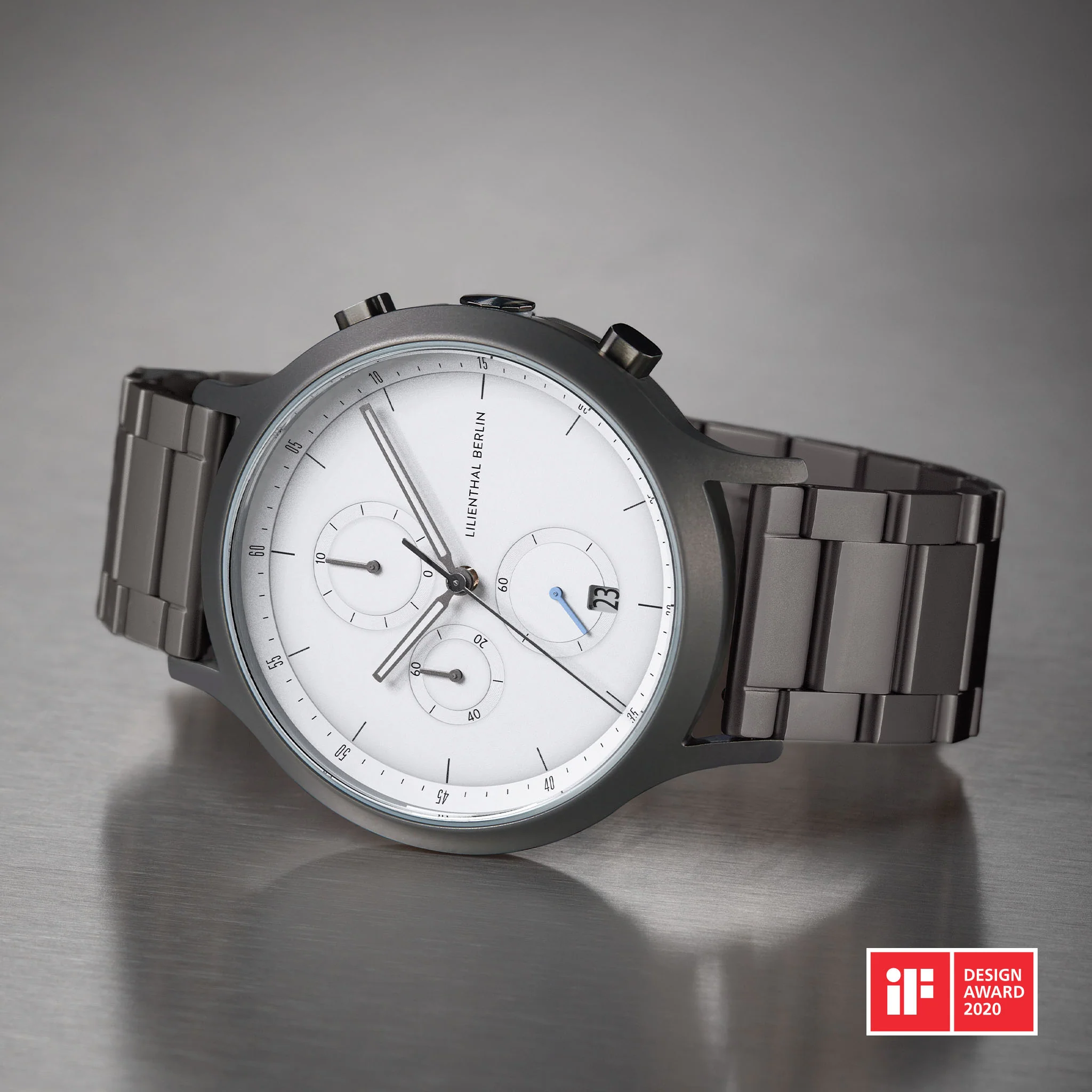Chronograph – Dark Silver White - Image 3
