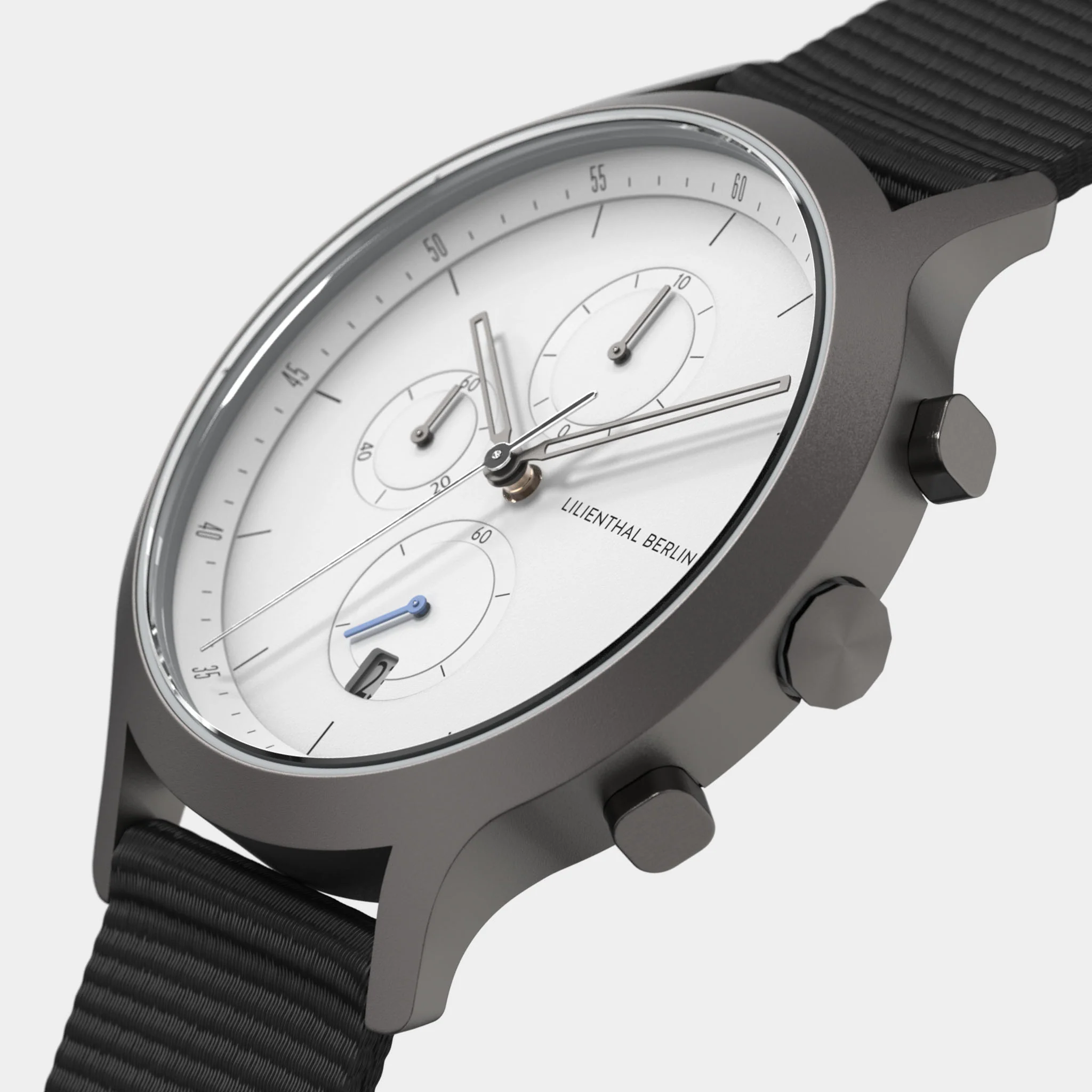 Chronograph – Dark Silver White - Image 2