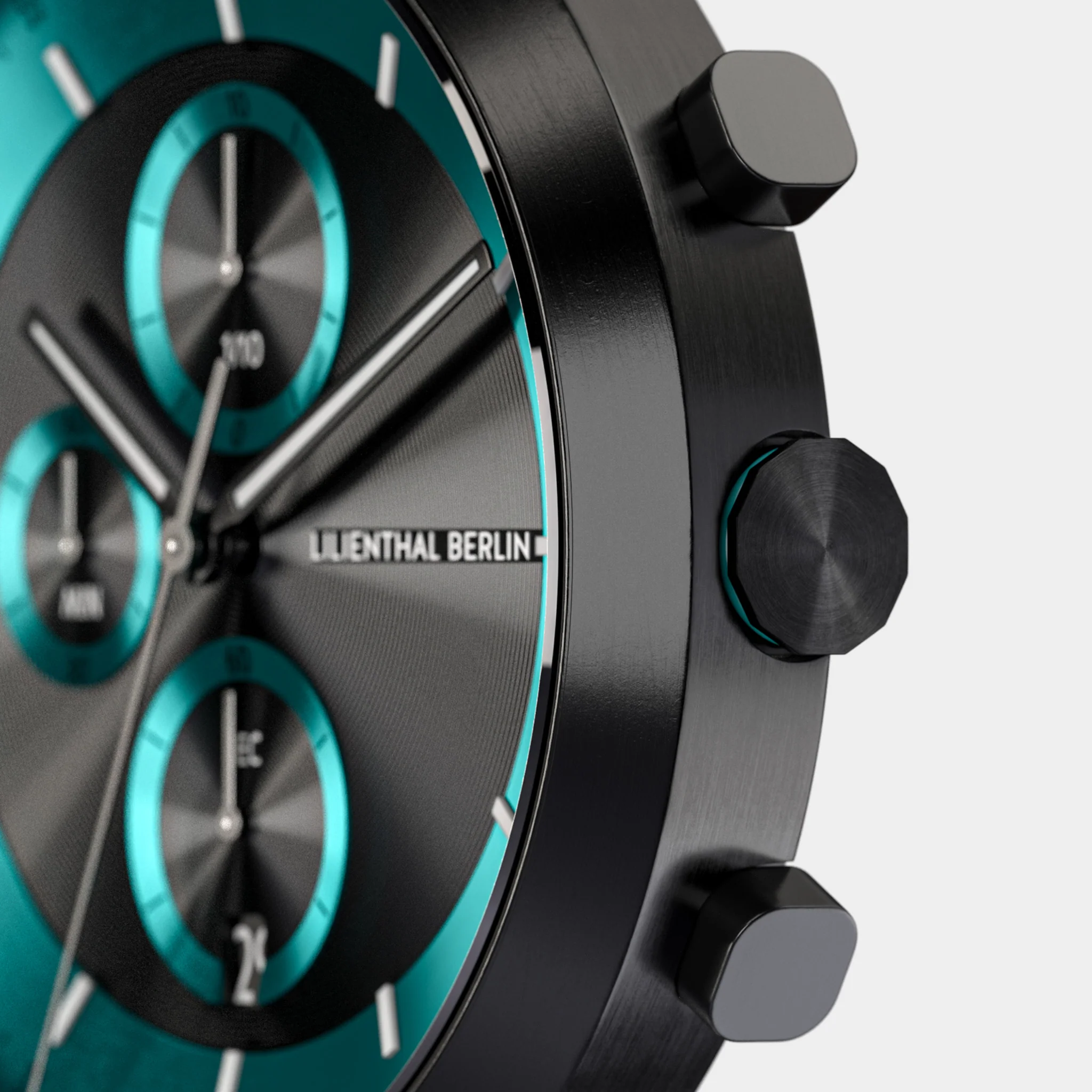 Chronograph LP – Black Cyan - Image 5