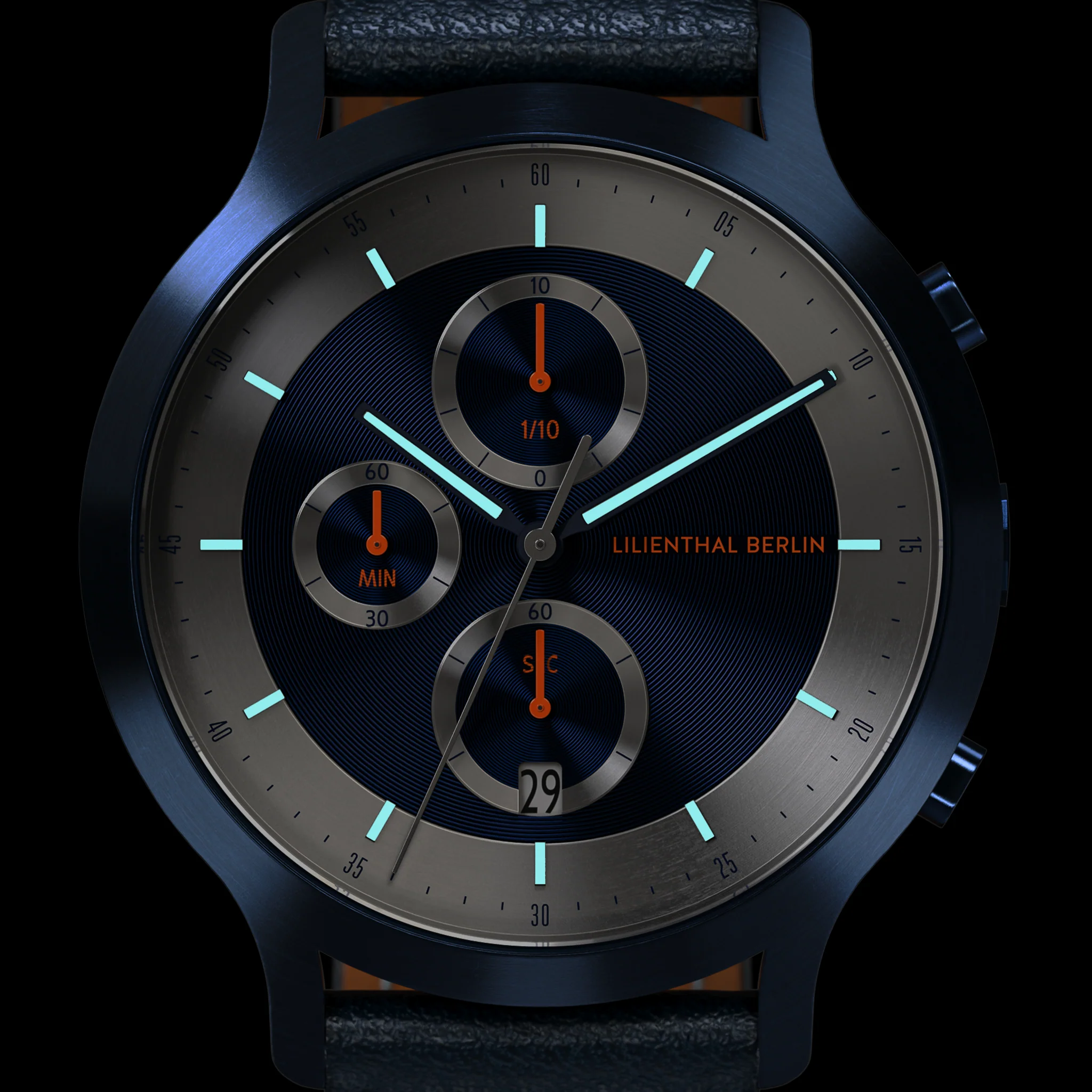 Chronograph LP – Blue Silver - Image 7